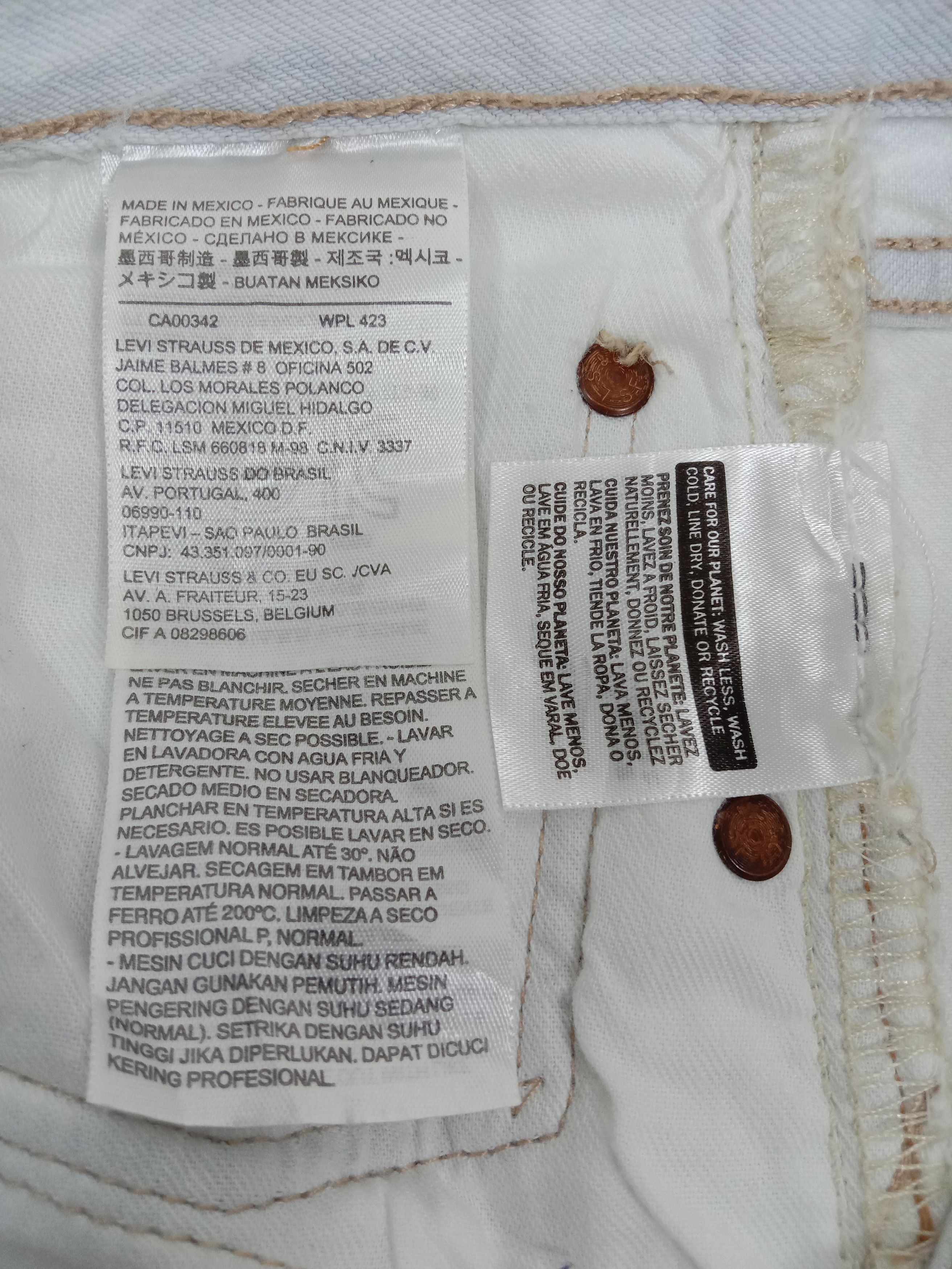 Levi's Vintage Levi's 501 Jeans Light Wash Denim Size US 32 / EU 48 - 12 Thumbnail