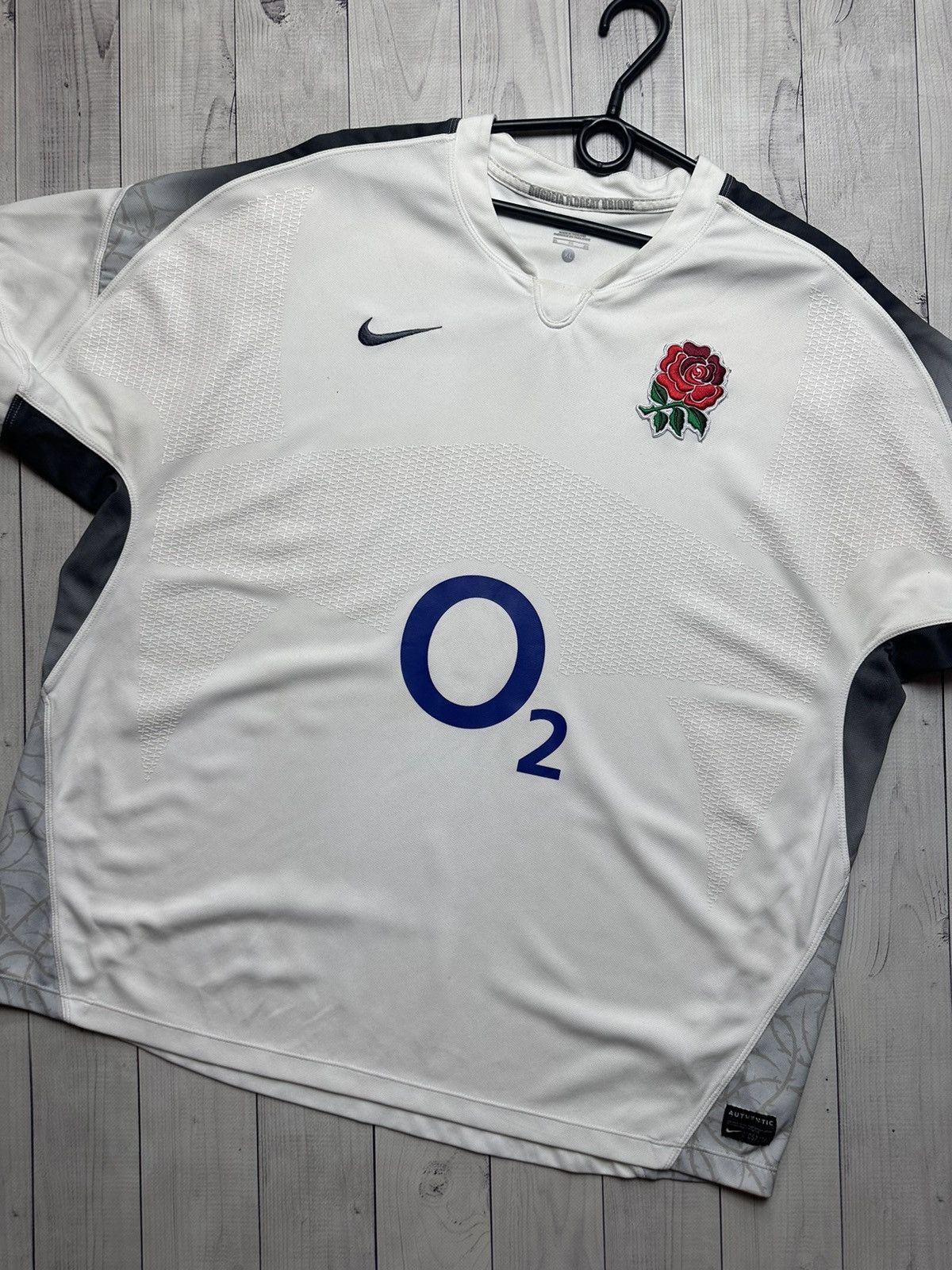 Nike × Vintage Vintage Nike England rugby shirt jersey size XL logo Size US XL / EU 56 / 4 - 2 Thumbnail