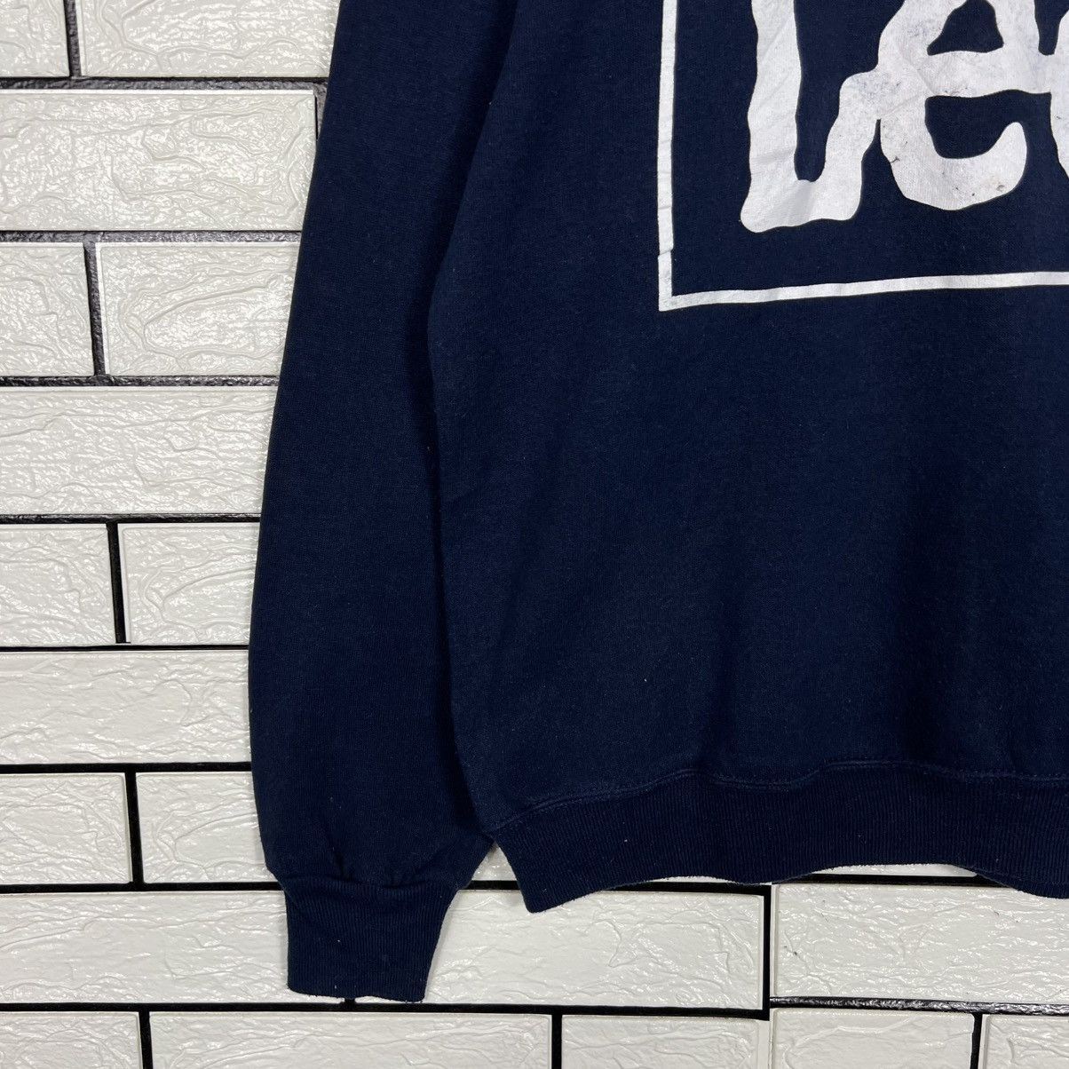 Lee Vintage 90's LEE Made in Usa Big Logo Sweatshirt #3966-C181 Size US L / EU 52-54 / 3 - 6 Thumbnail