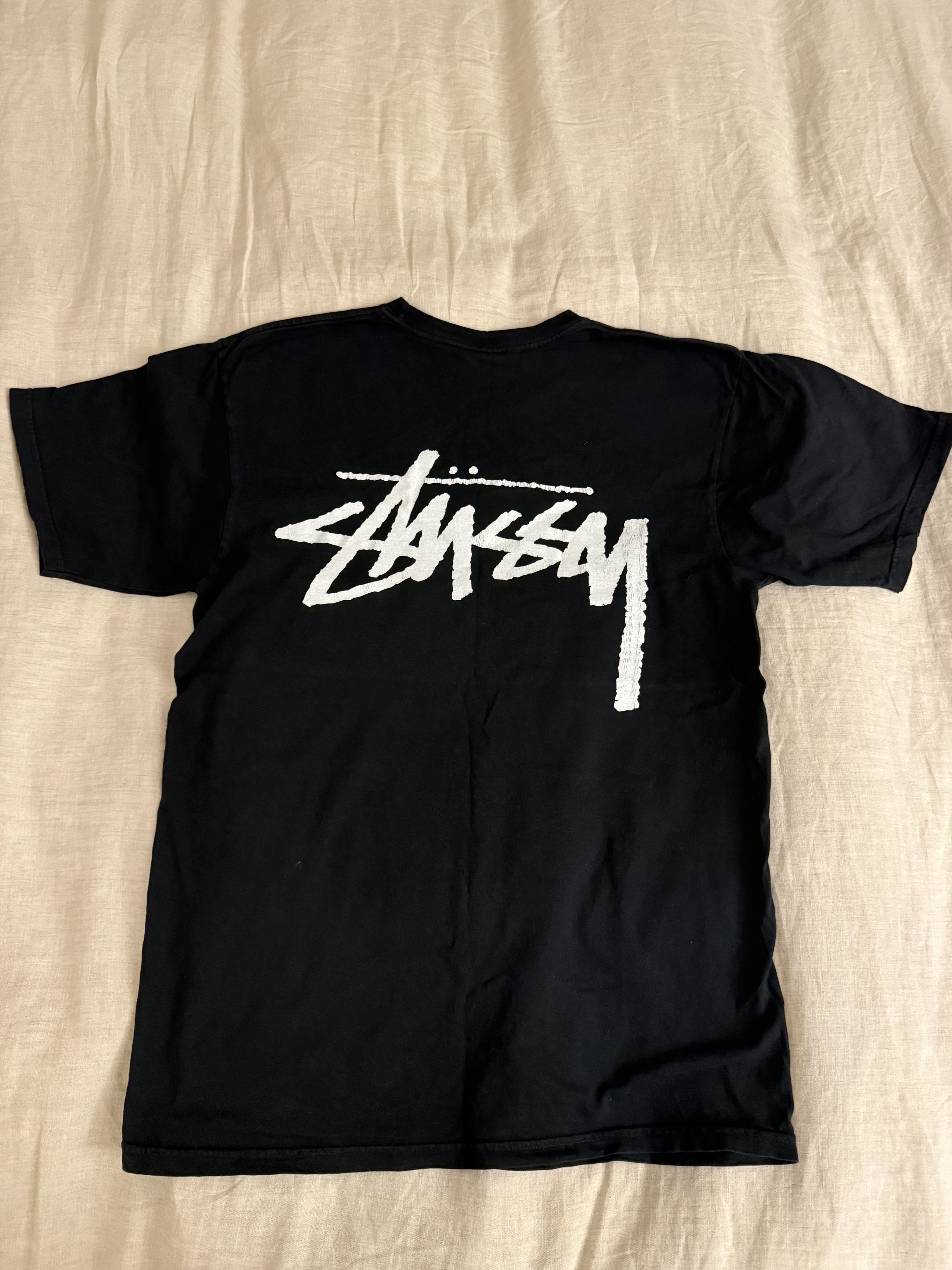 Our Legacy × Stussy Stussy x Our Legacy Workshop - Black Tee Sz M Size US M / EU 48-50 / 2 - 3 Thumbnail