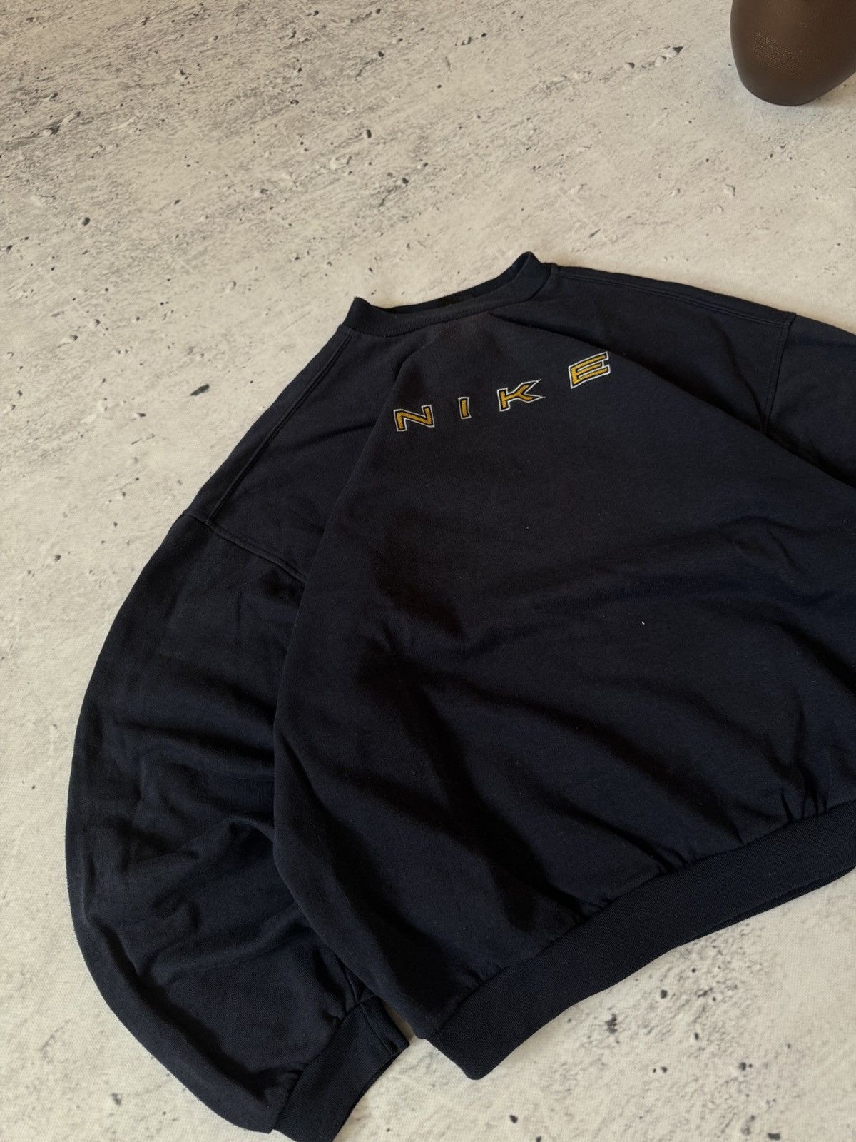Nike × Vintage NIKE VINTAGE CENTER LOGO OVERSIZE BAGGY FIT SWEATSHIRT Size US XL / EU 56 / 4 - 2 Thumbnail