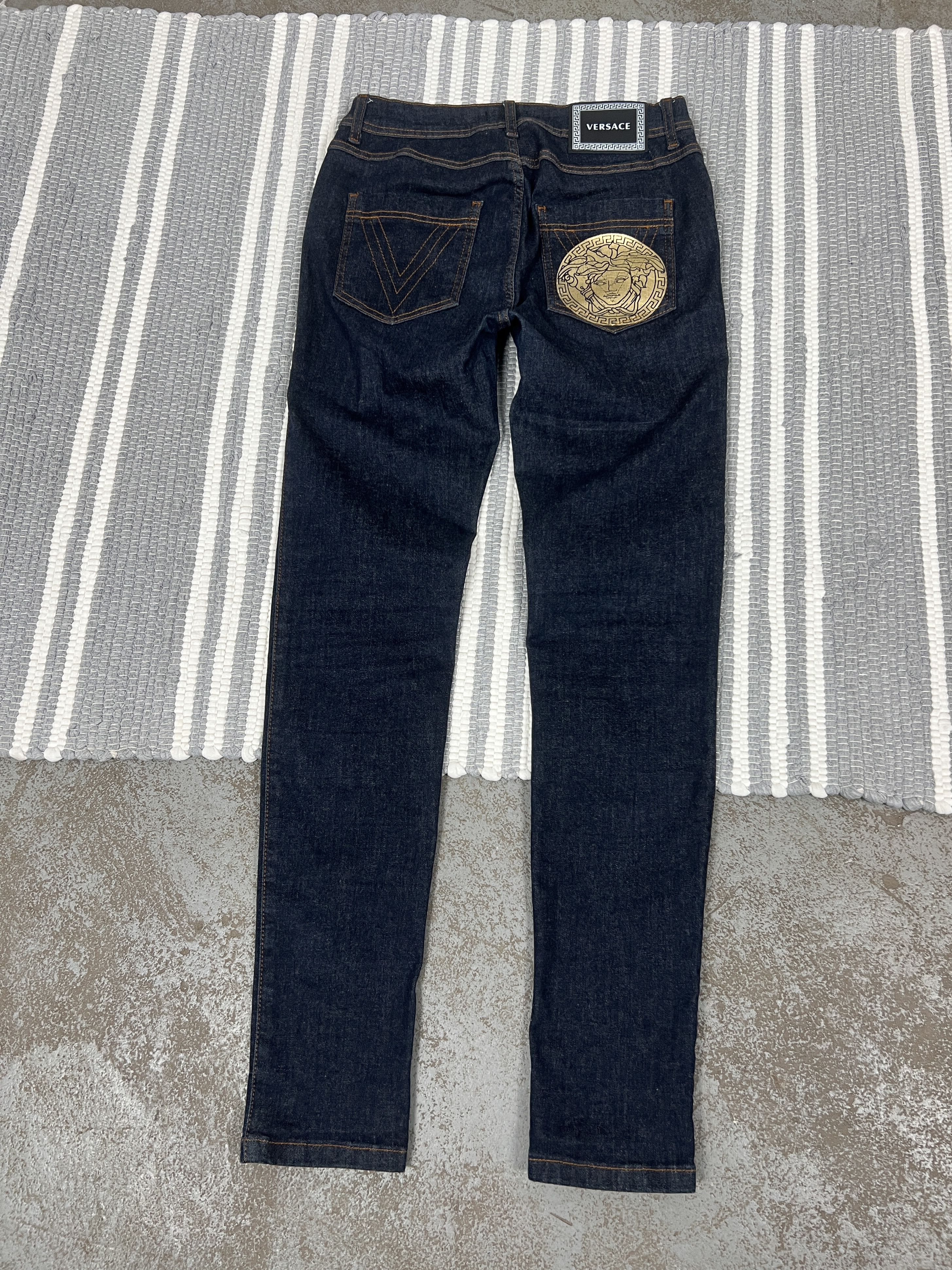 Jean Versace Skinny Denim Pants Jeans Size 29" - 1 Thumbnail