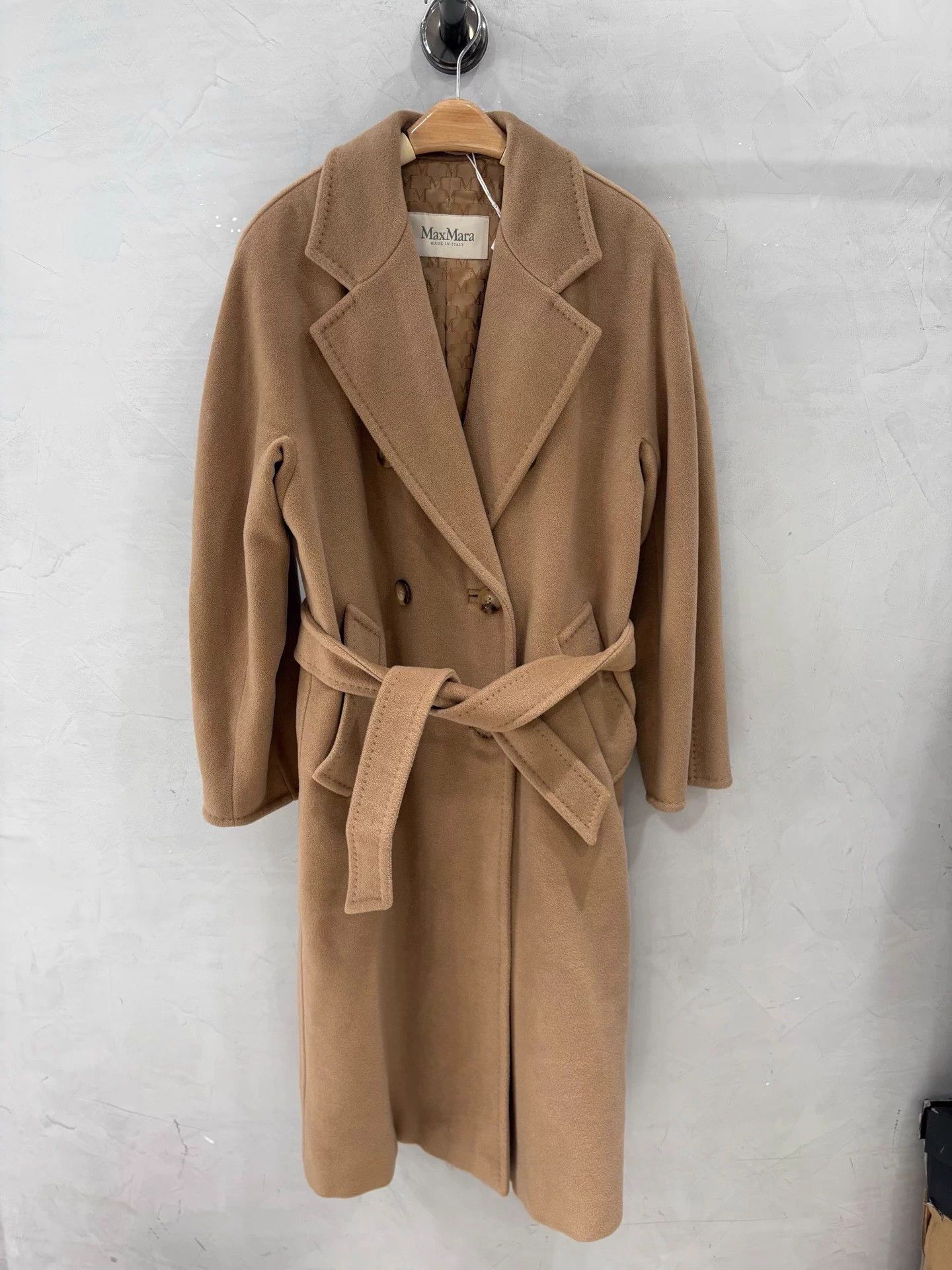 Max Mara MaxMara Vintage Classic Camel 101801 Long Coat 32 Size XXS / US 00 / IT 34 - 1 Thumbnail