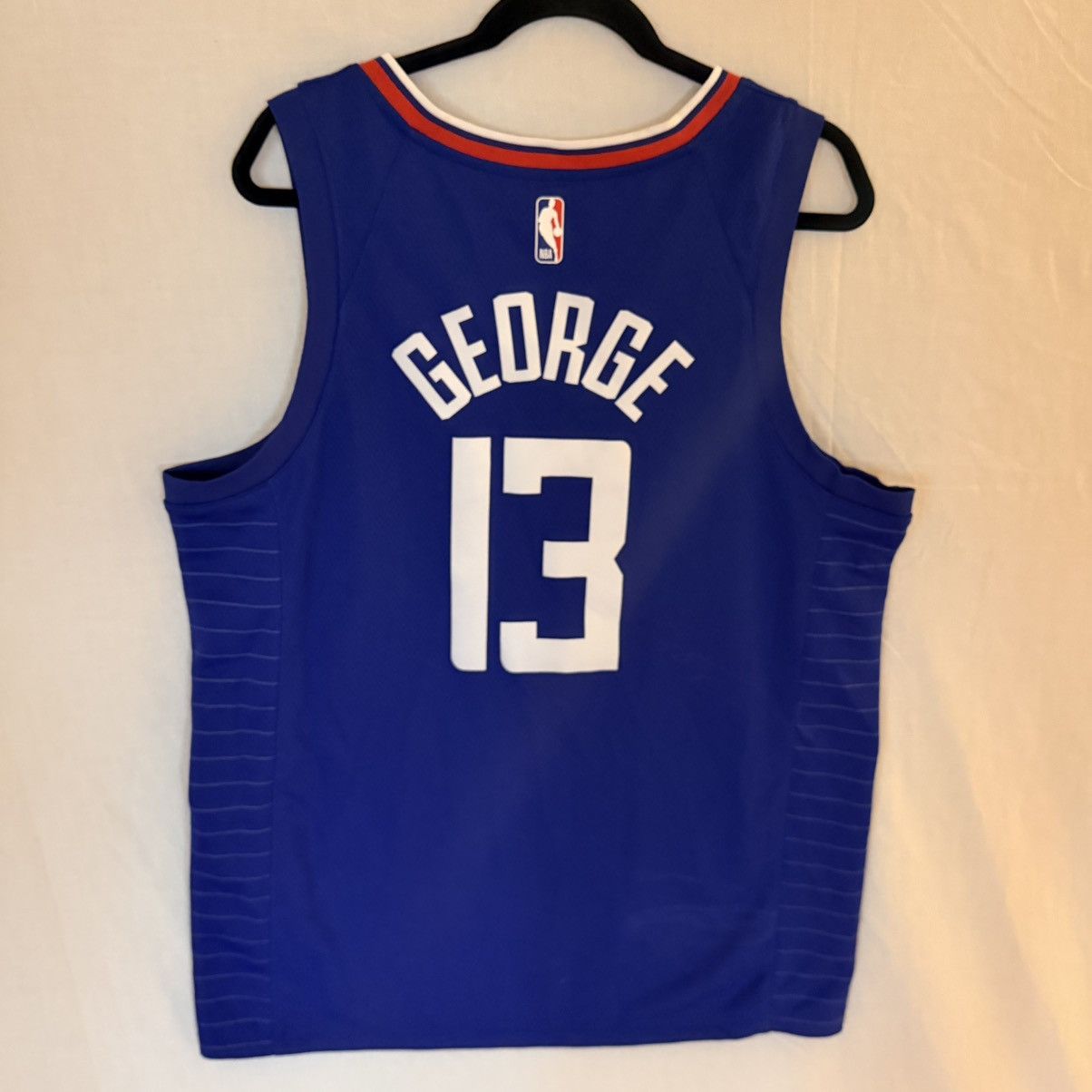 Nike Nike Clippers Paul George #13 Swingman Jersey XL Size US XL / EU 56 / 4 - 4 Thumbnail