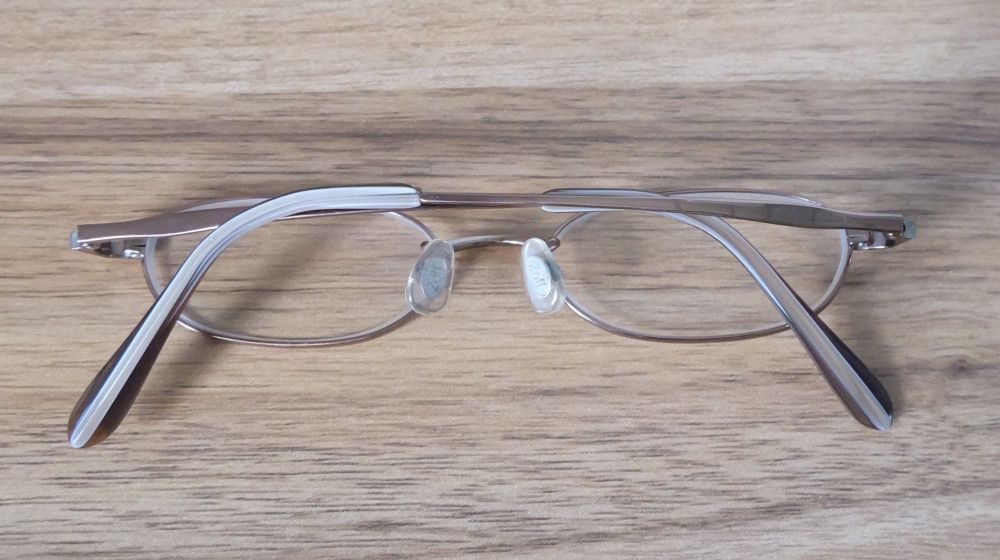 Japanese Brand Zoff Glasses Bronze Copper Slim Frame Size ONE SIZE - 8 Thumbnail
