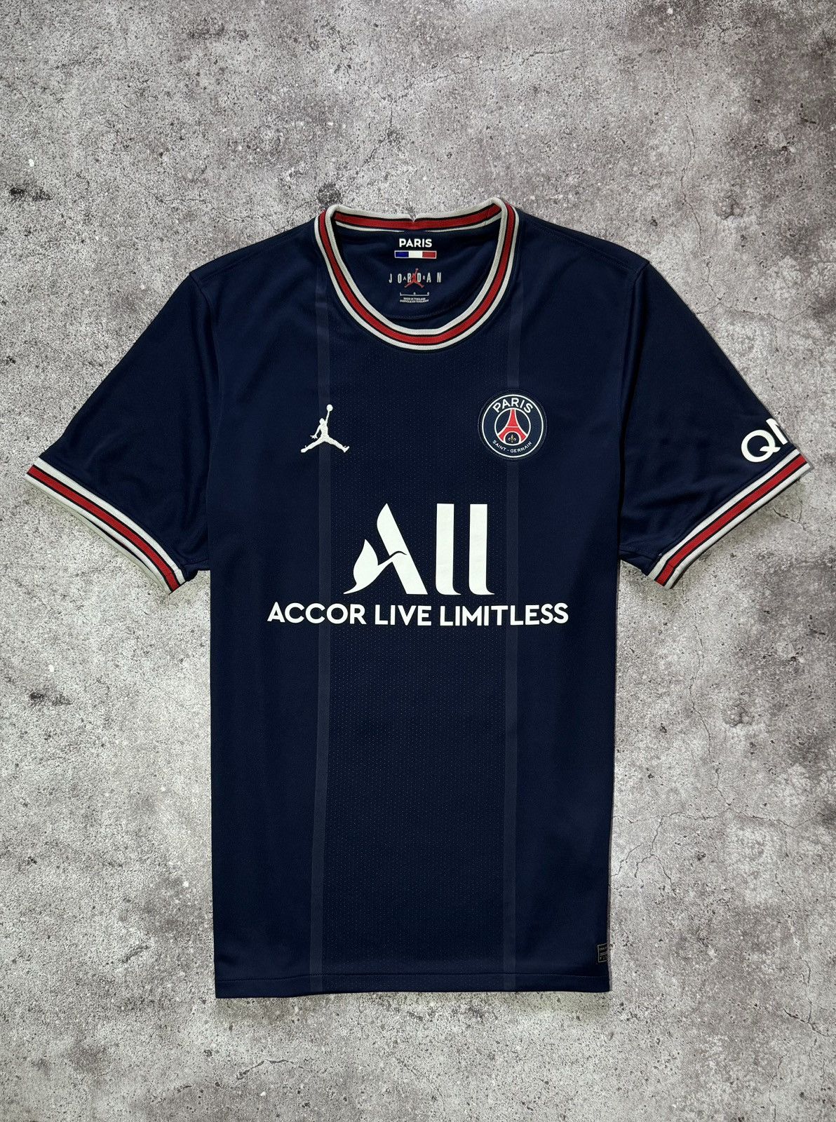 Jordan Brand Paris Saint-Germain 2021-22 Sergio Ramos Home Soccer Jersey Size US L / EU 52-54 / 3 - 1 Thumbnail