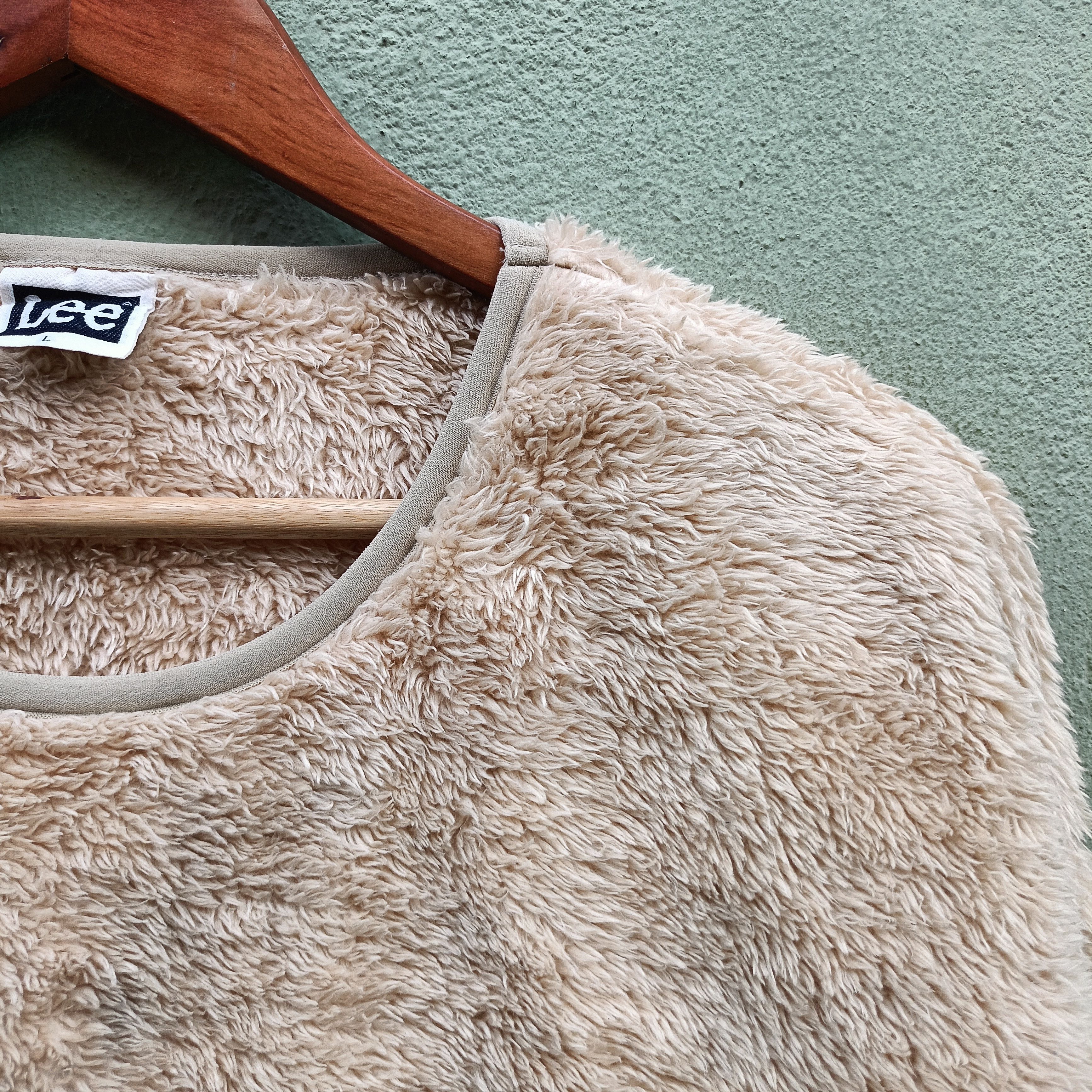 Japanese Brand × Lee × Vintage Lee Fluffy fleece Size US XL / EU 56 / 4 - 8 Thumbnail