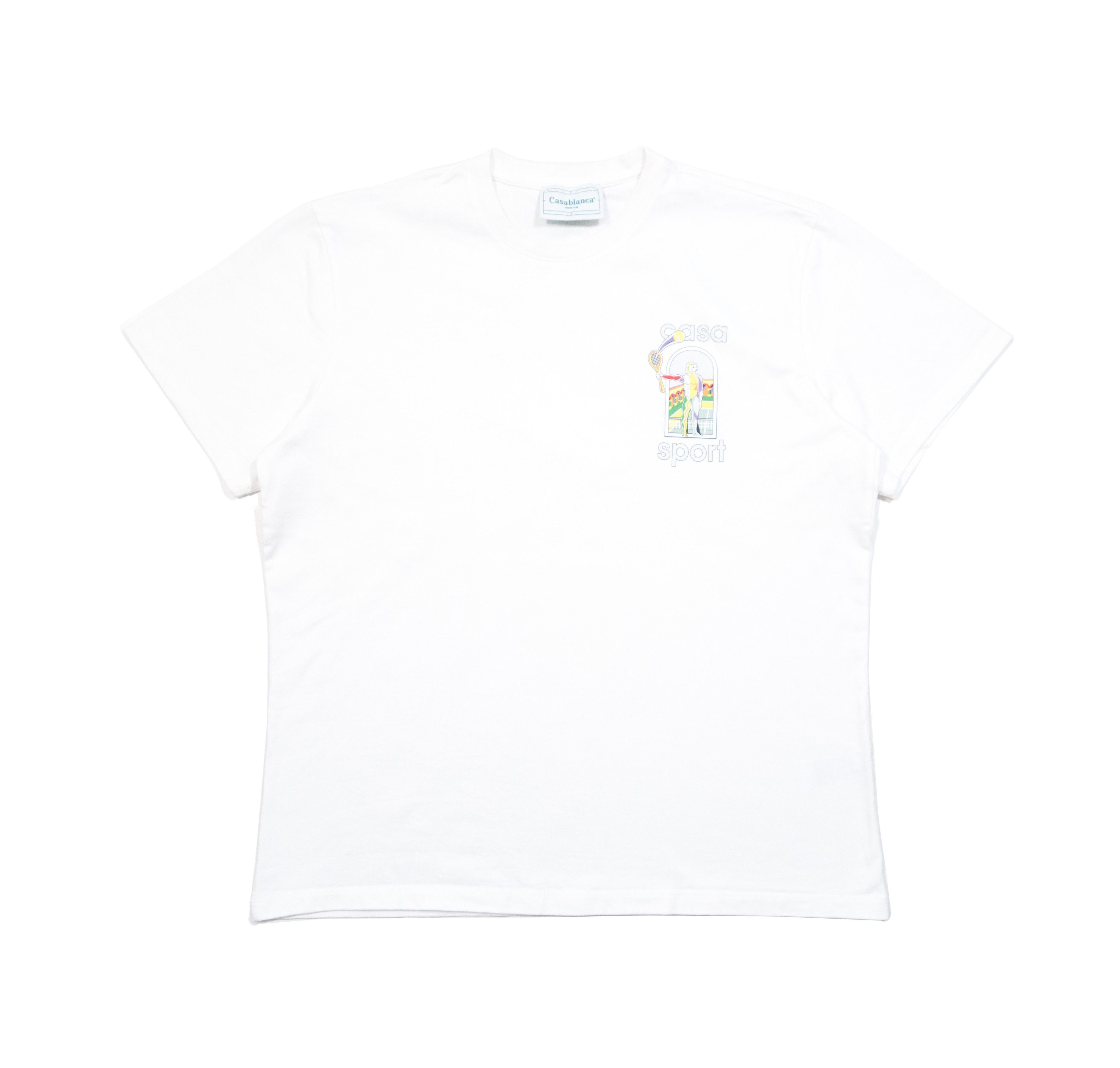 Casablanca Le Jeu Coloré Casasport Graphic T-Shirt Size US L / EU 52-54 / 3 - 1 Thumbnail
