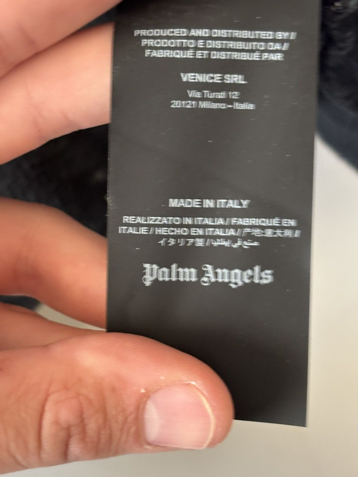 Palm Angels Palm Angels Flame Distressed zip hoodie Size US M / EU 48-50 / 2 - 10 Thumbnail