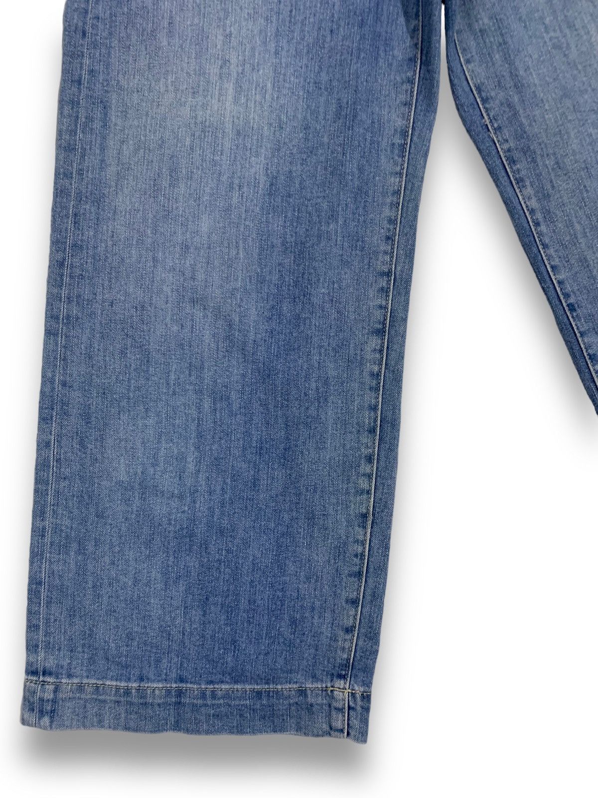 Balenciaga × Gap × Yeezy Vintage Gap Baggy Wide Leg Ankle Fatigue Denim Pants Size US 29 - 8 Thumbnail
