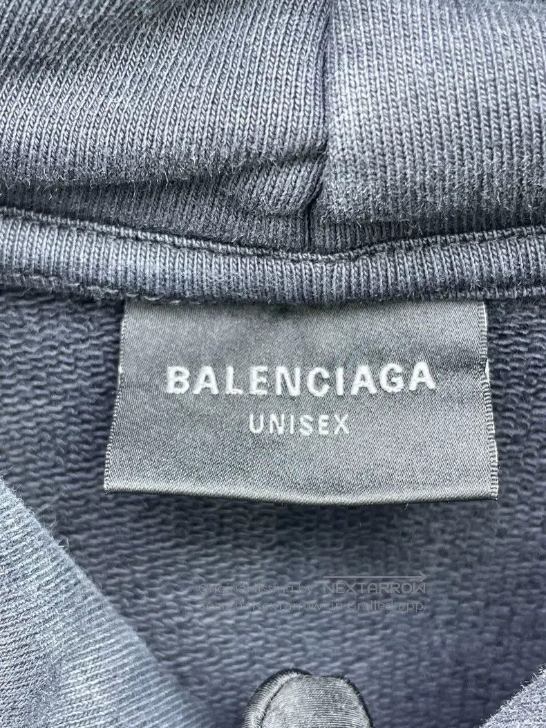 Balenciaga Balenciaga Ink Black Hooded Sweatshirt Size US S / EU 44-46 / 1 - 6 Thumbnail
