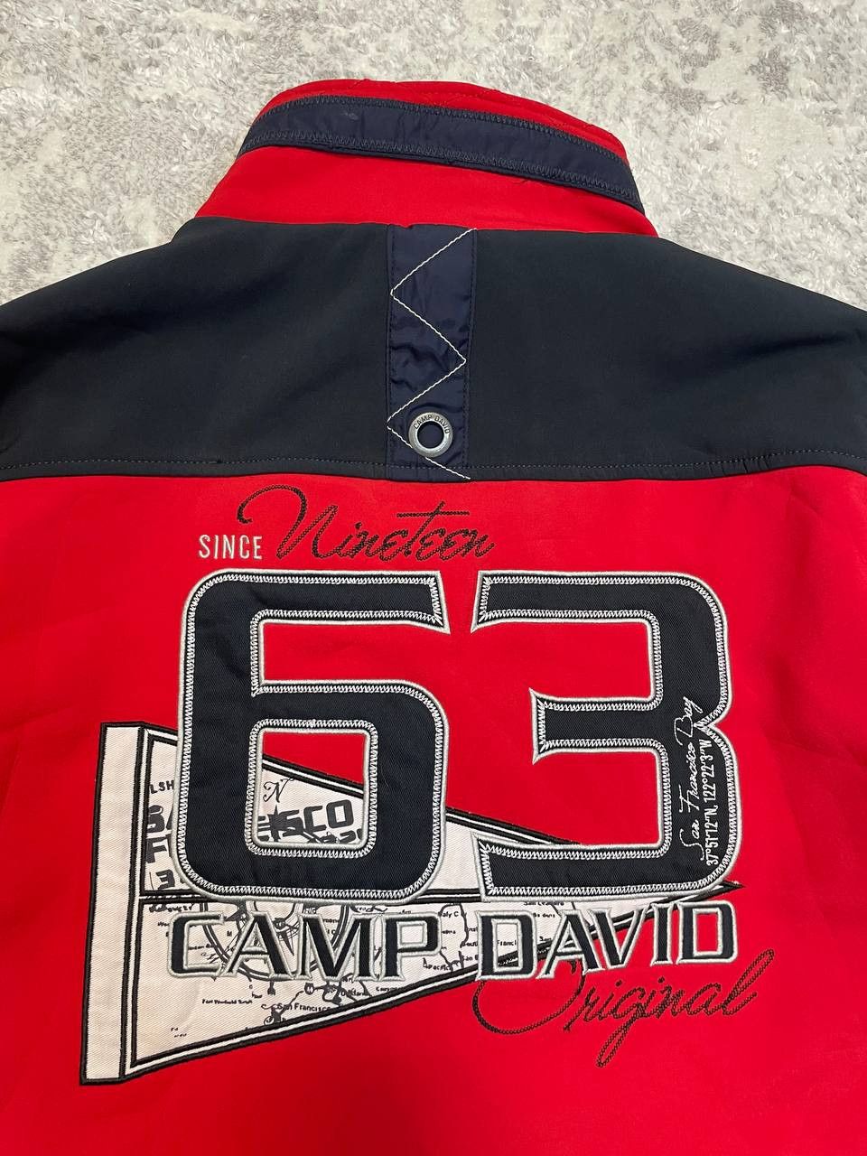 Camp David Camp David Jacket Red Regatta Team Word Series California Size US L / EU 52-54 / 3 - 14 Thumbnail