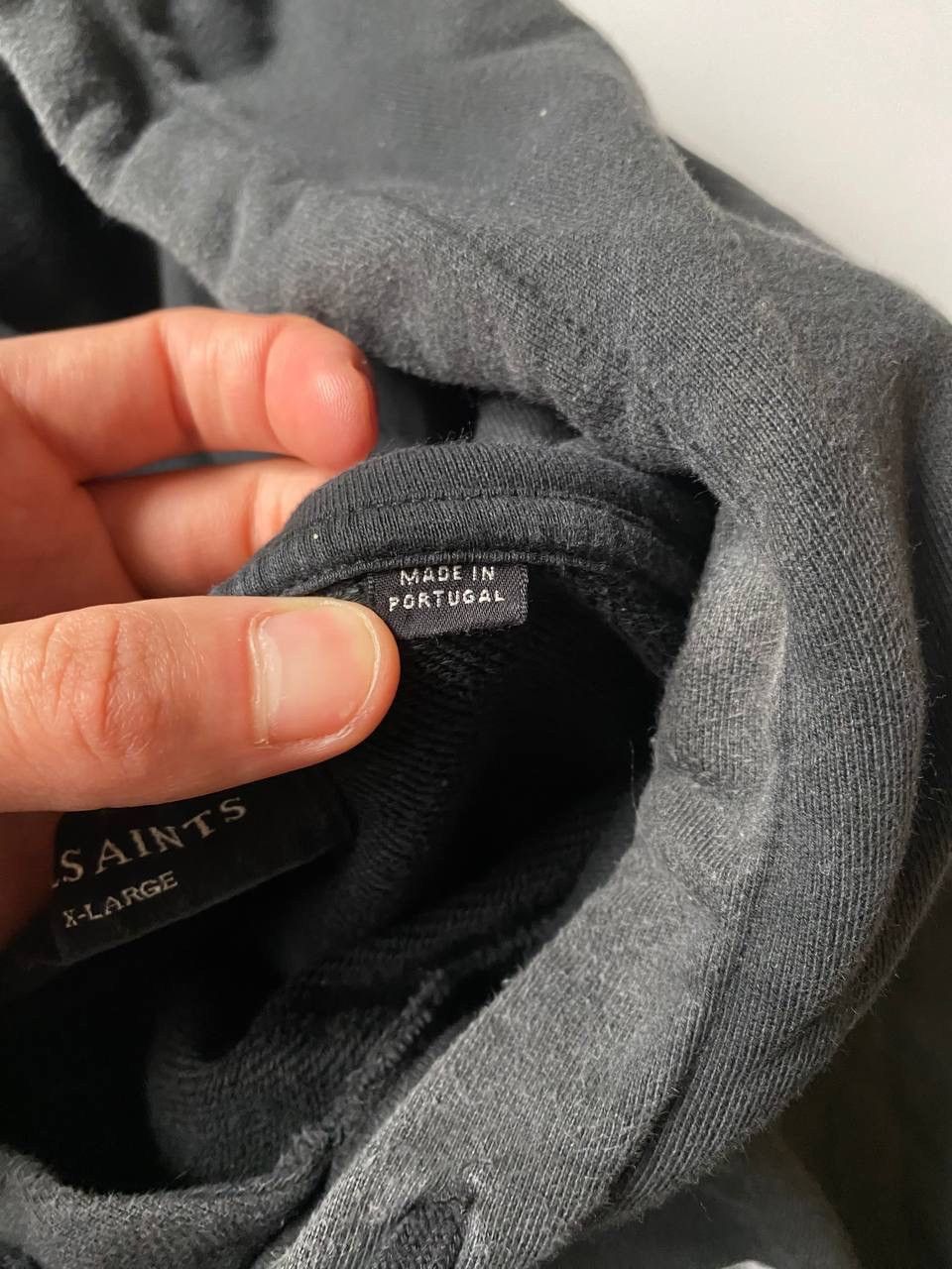 Allsaints Vintage Allsaints Big logo Hoodie size XL Size US XL / EU 56 / 4 - 7 Thumbnail
