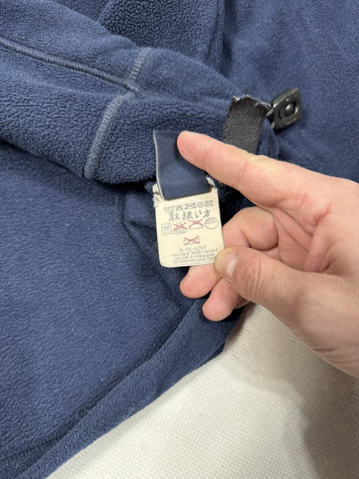 Ermenegildo Zegna Vintage Ermenegilgo Zegna Dark Blue Fleece Size US XXL / EU 58 / 5 - 8 Thumbnail
