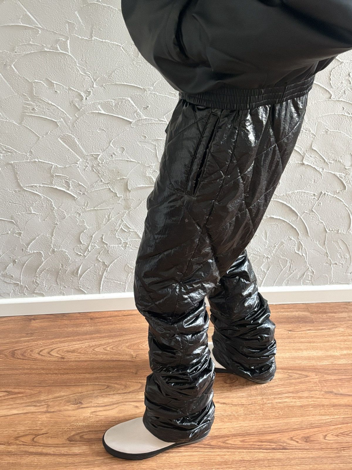 Dolce & Gabbana Dolce & Gabbana nylon pants very long grail Size US 32 / EU 48 - 6 Thumbnail