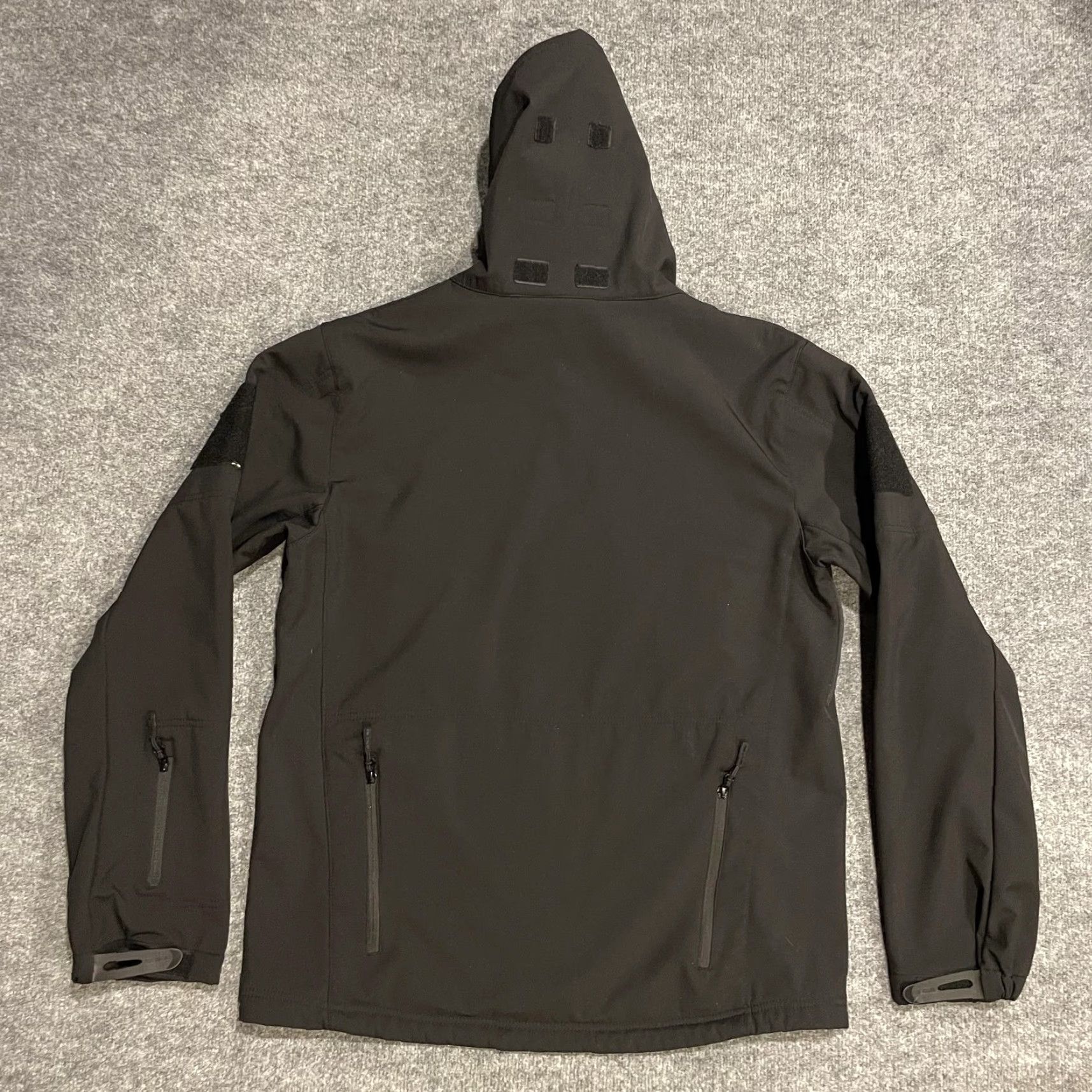 Vintage Free Soldier Tactical Softshell Jacket Mens XL Black Hooded Military Outdoor Size US XL / EU 56 / 4 - 2 Thumbnail