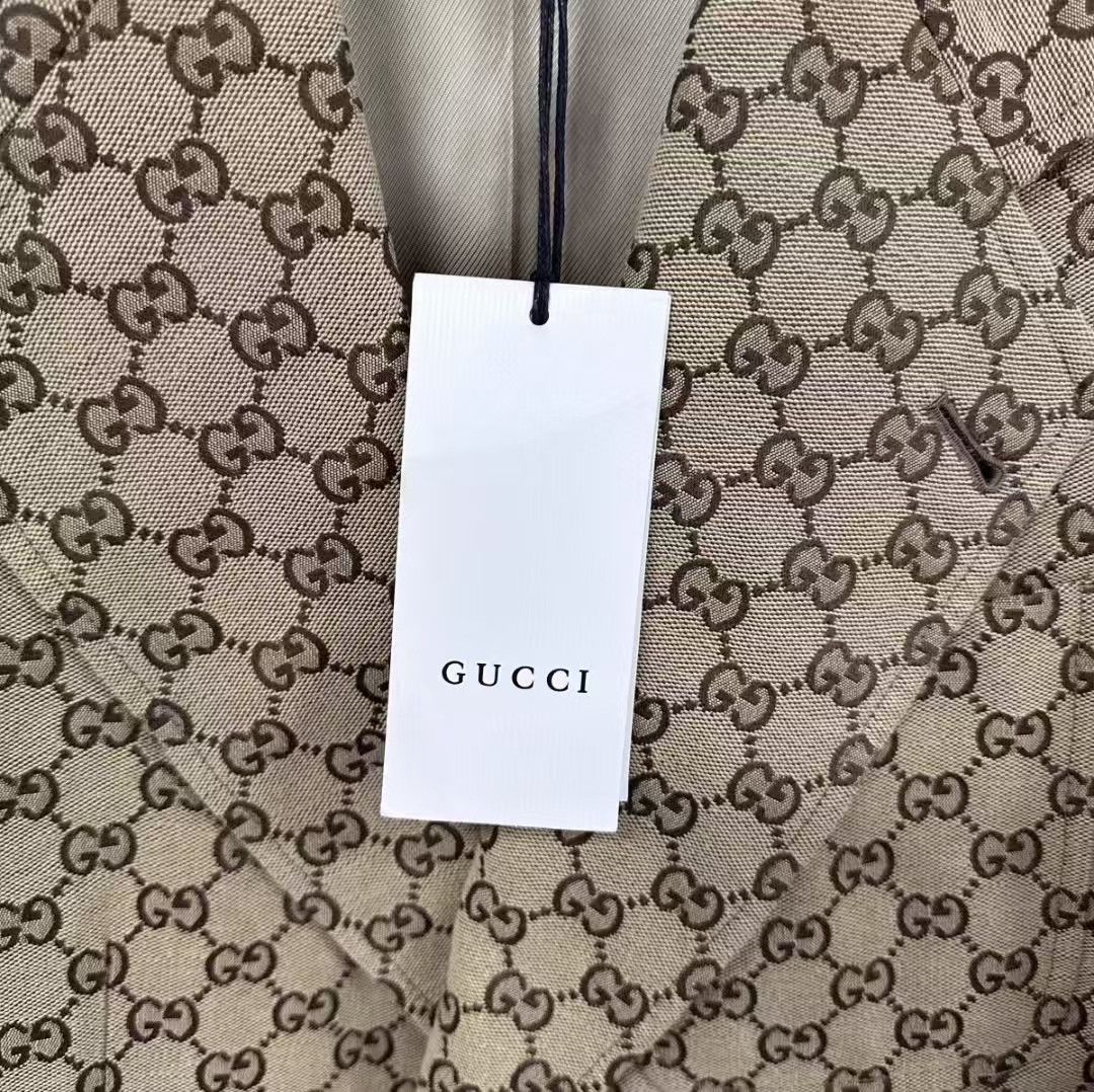 Gucci Gucci GG Monogram Blazer Size 46 Size US S / EU 44-46 / 1 - 6 Thumbnail