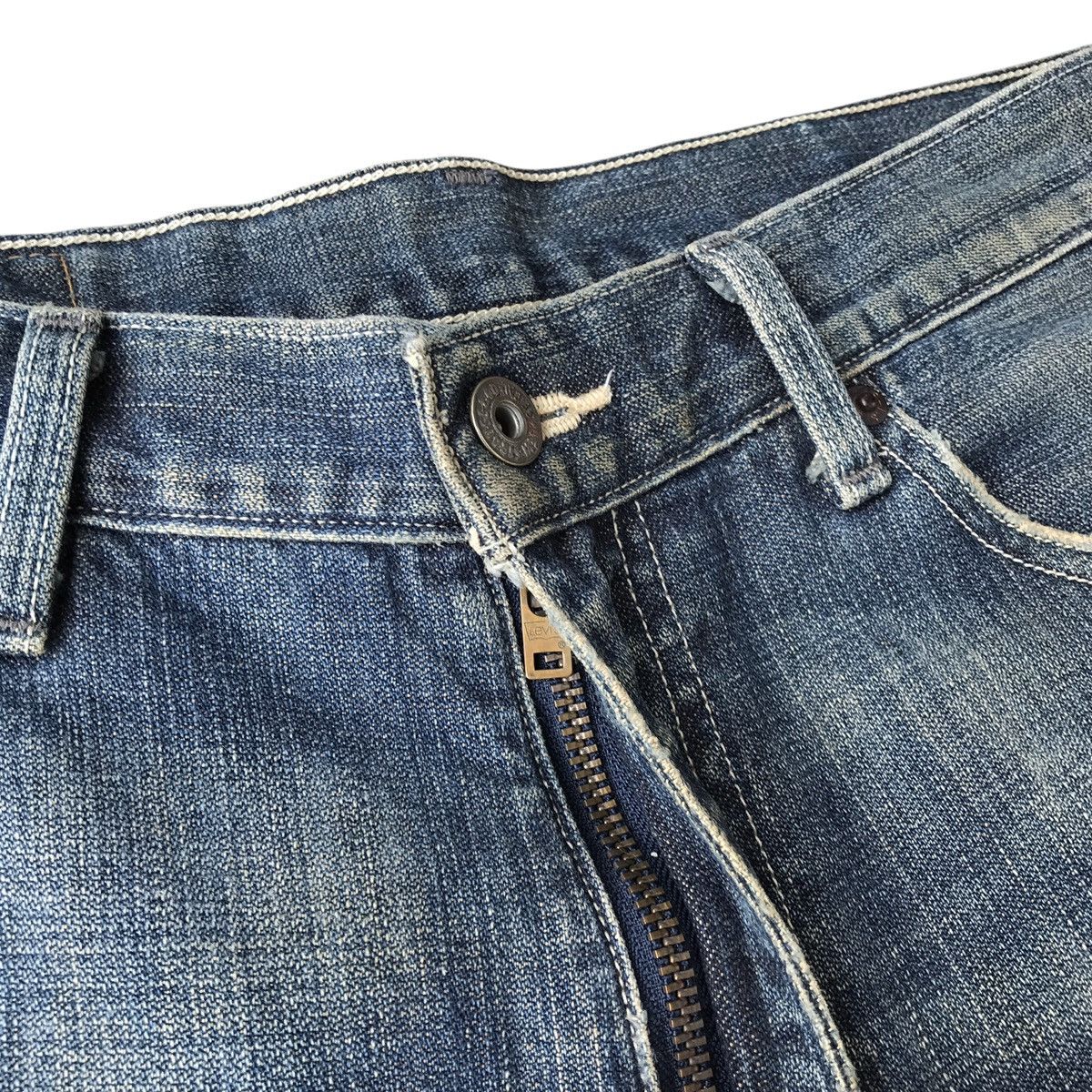 Levi's Levi’s Strauss Lot. 503 Non Selvedge Trash Distressed Denim Size US 33 - 6 Thumbnail