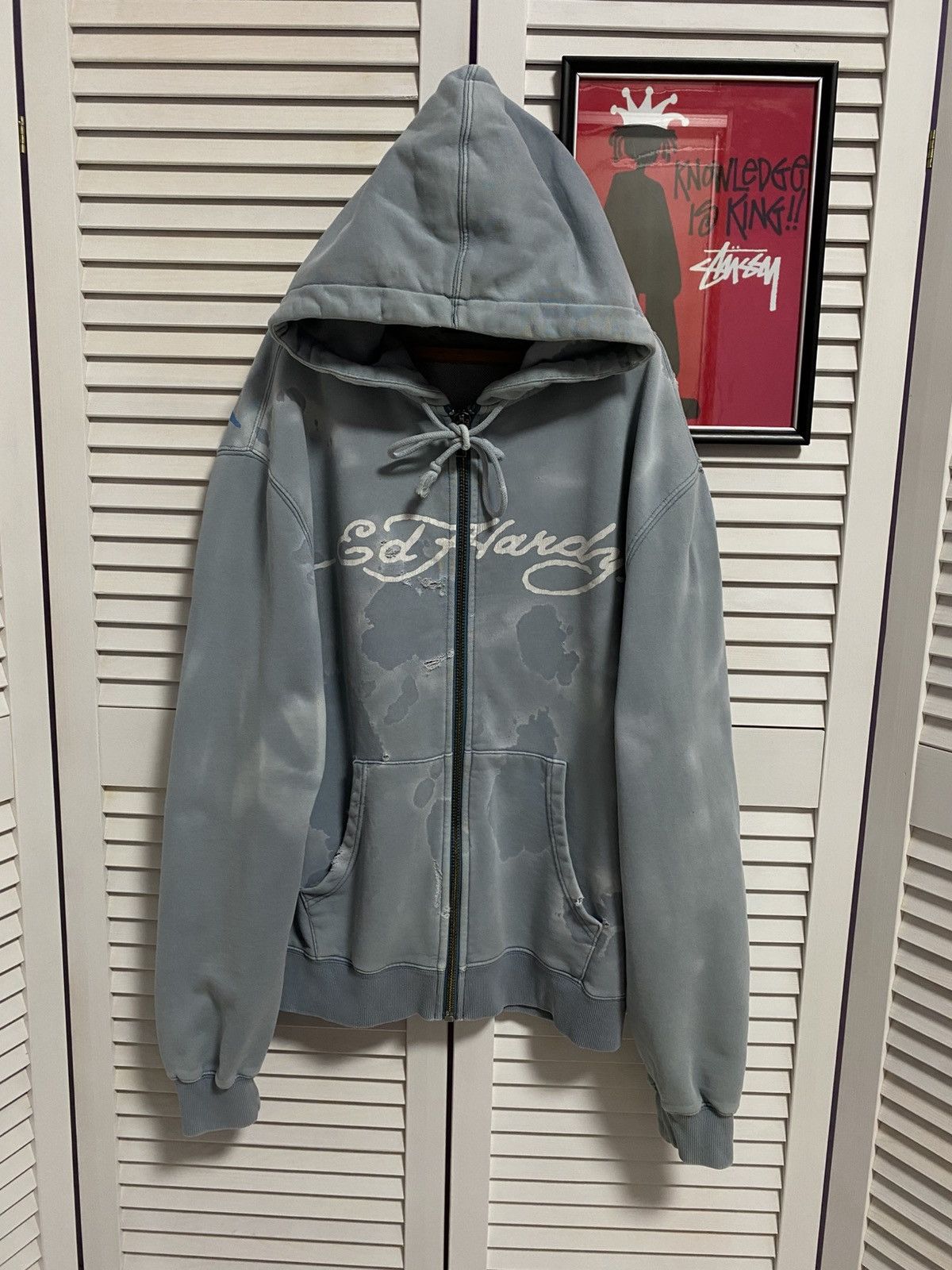 Ed Hardy Vintage Hoodie Ed Hardy Christian Audigier Hysteric Y2k Size US M / EU 48-50 / 2 - 3 Thumbnail