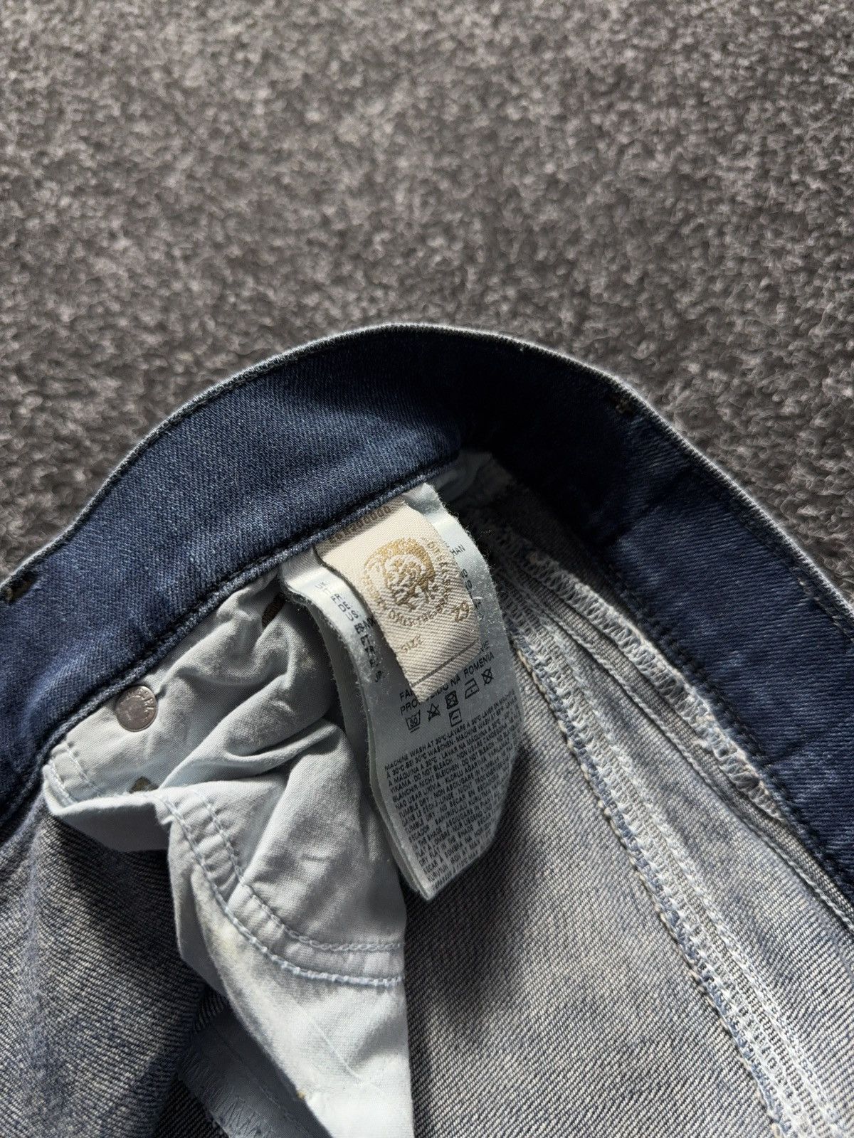 Diesel × If Six Was Nine × Vintage Vintage Diesel Industry Distressed Jeans skinny denim pants Size 29" - 8 Thumbnail