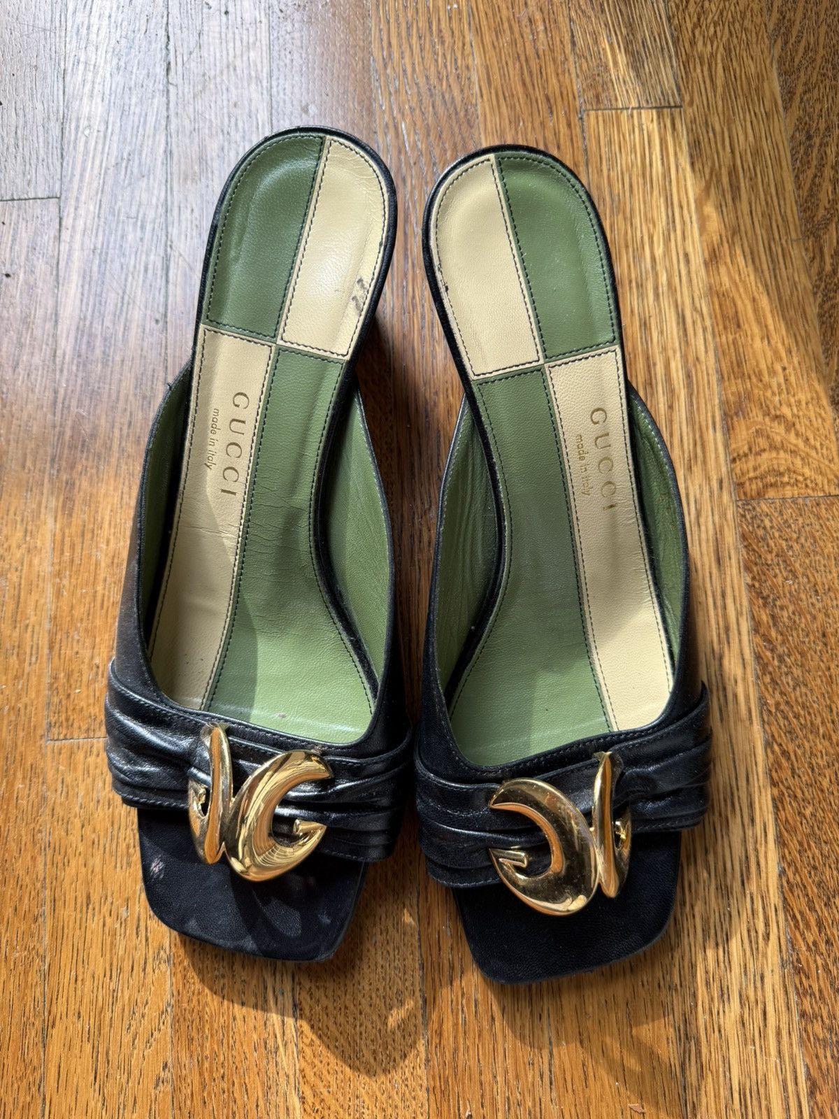 Gucci Gucci Half Moon Mules size 37 Size US 7 / IT 37 - 9 Thumbnail