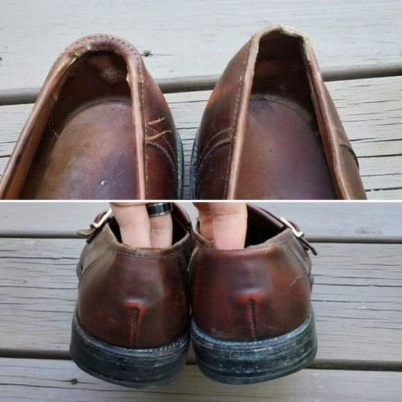 Allen Edmonds × Vintage Vintage 80s Allen Edmonds Montague Kiltie Monk Strap Loafer Size US 8.5 / EU 41-42 - 7 Thumbnail