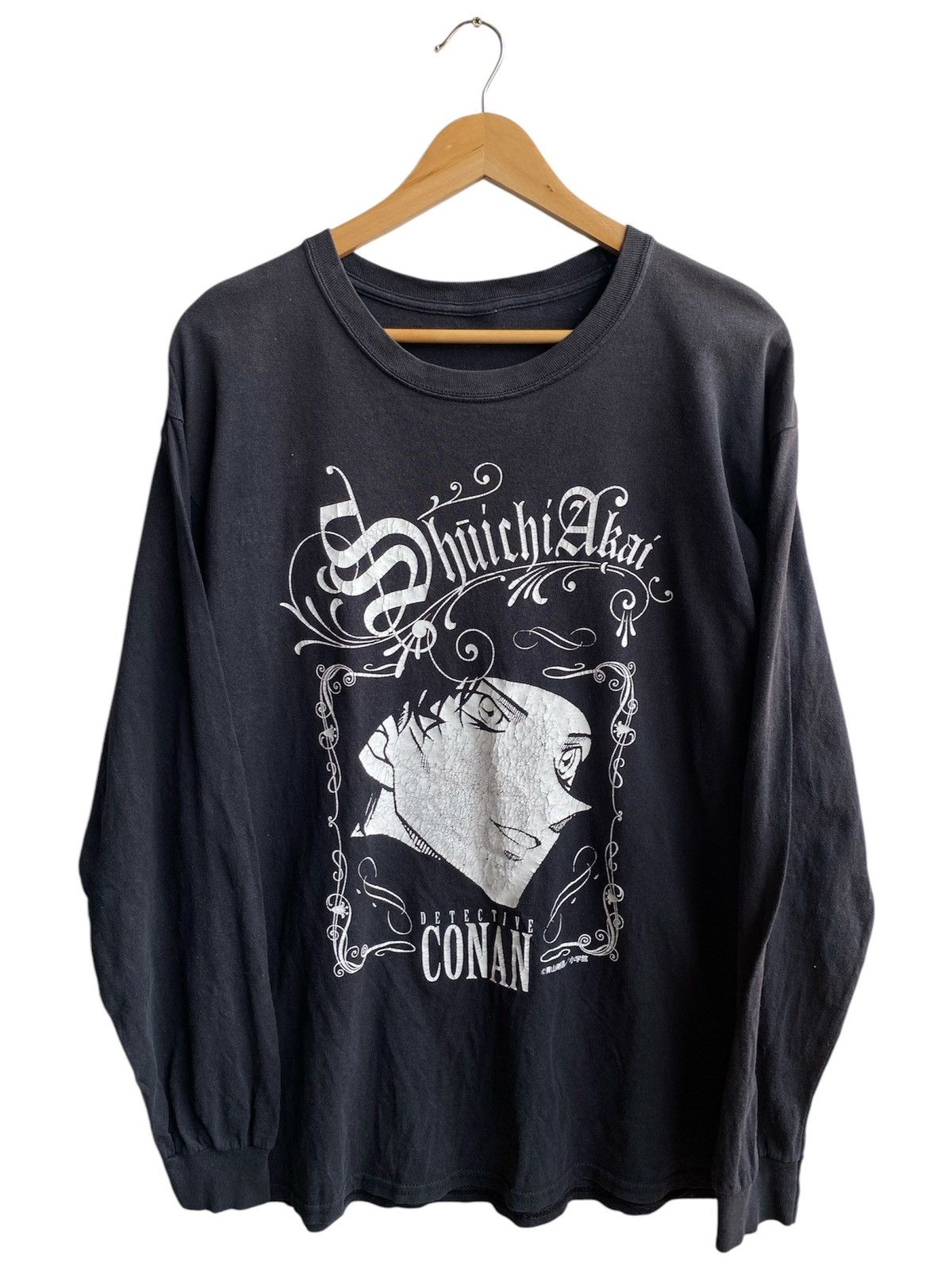 Anime × Cartoon Network × Vintage Detective Conan Shuichi Akai longsleeve tee Size US L / EU 52-54 / 3 - 1 Thumbnail