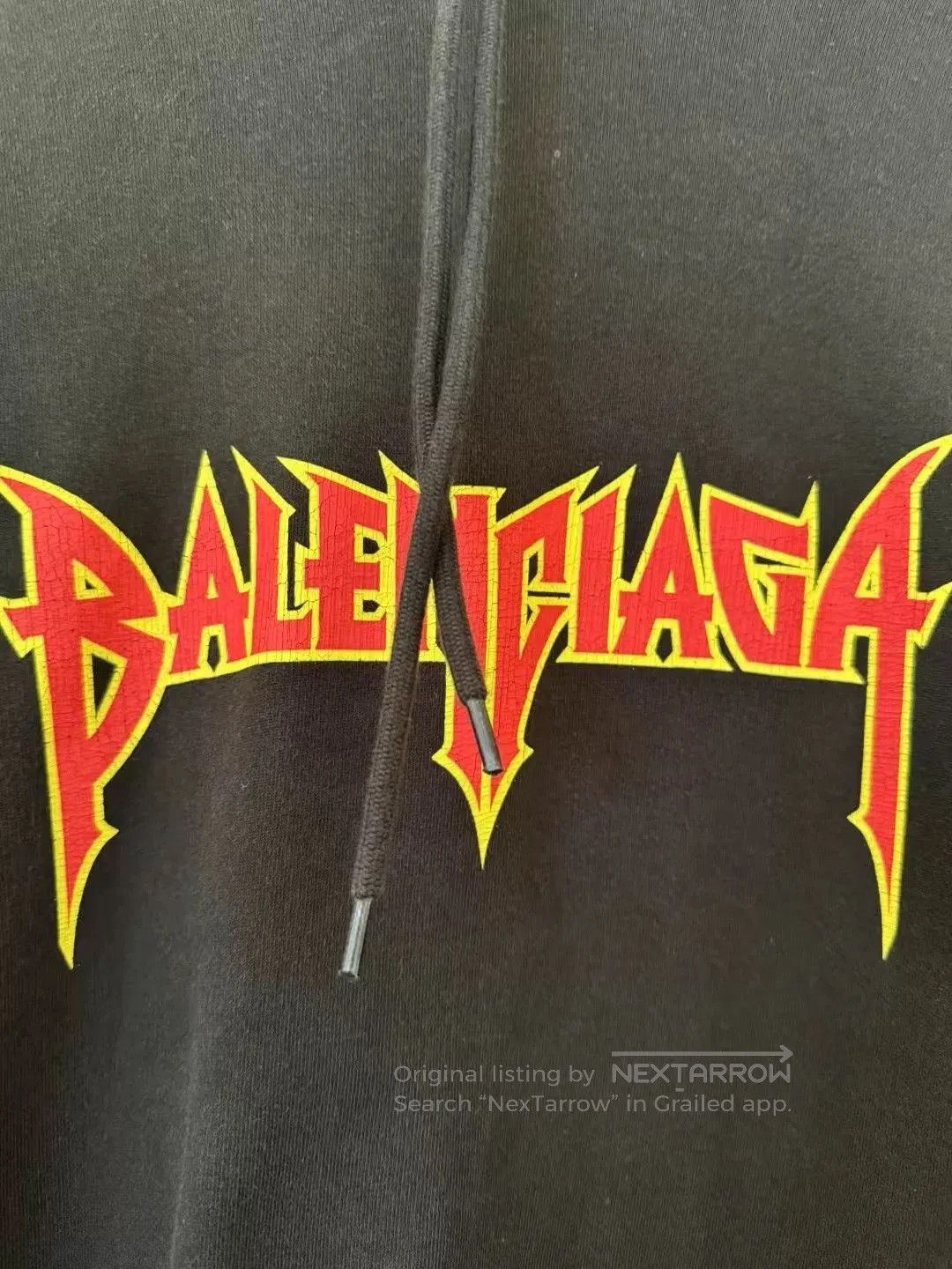 Balenciaga balenciaga flame logo black hoodie. Size US S / EU 44-46 / 1 - 2 Thumbnail