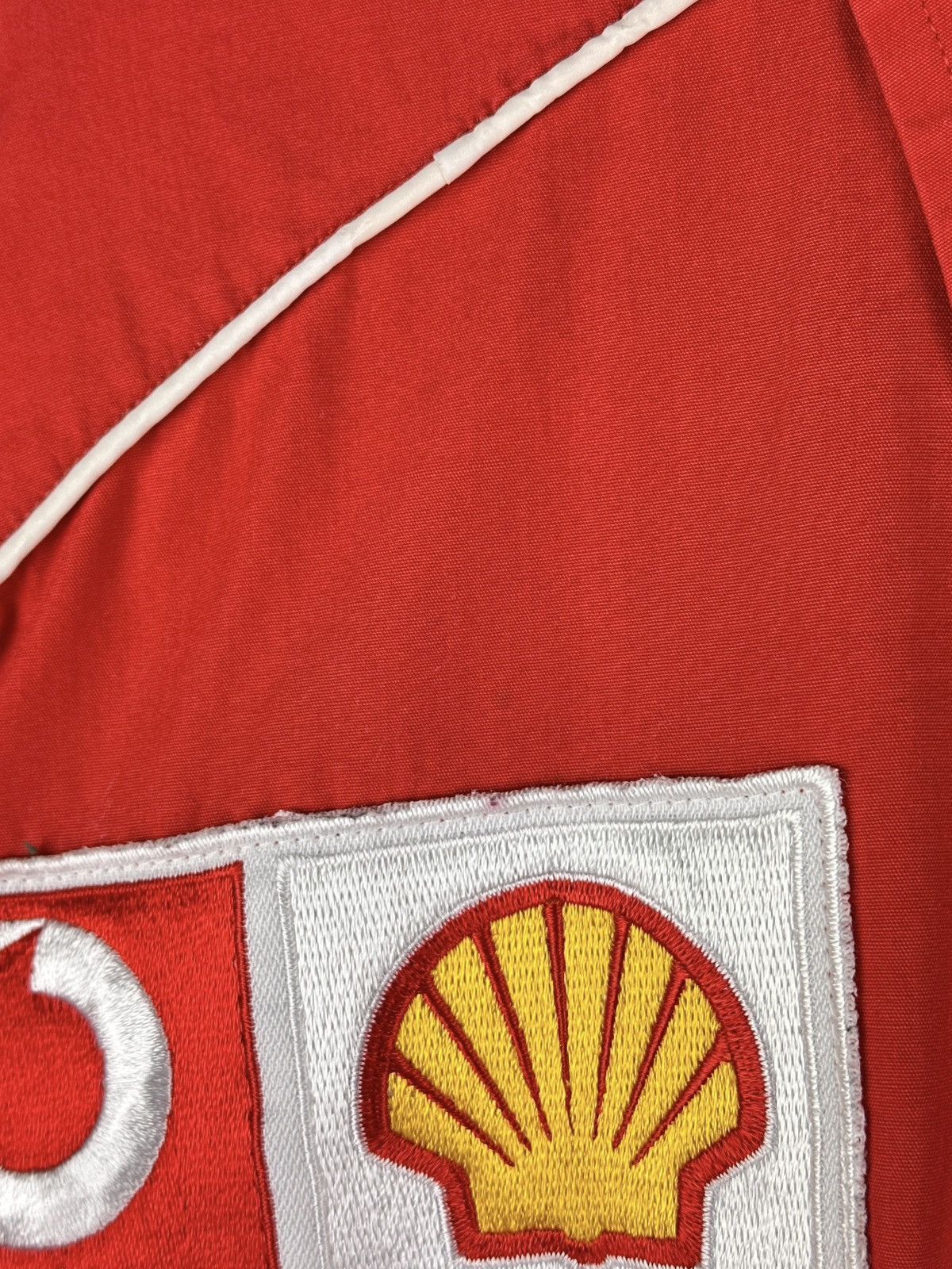Ferrari Vintage Fila Scuderia Ferrari Shell Racing Shirt Long Sleeve Size US L / EU 52-54 / 3 - 6 Thumbnail
