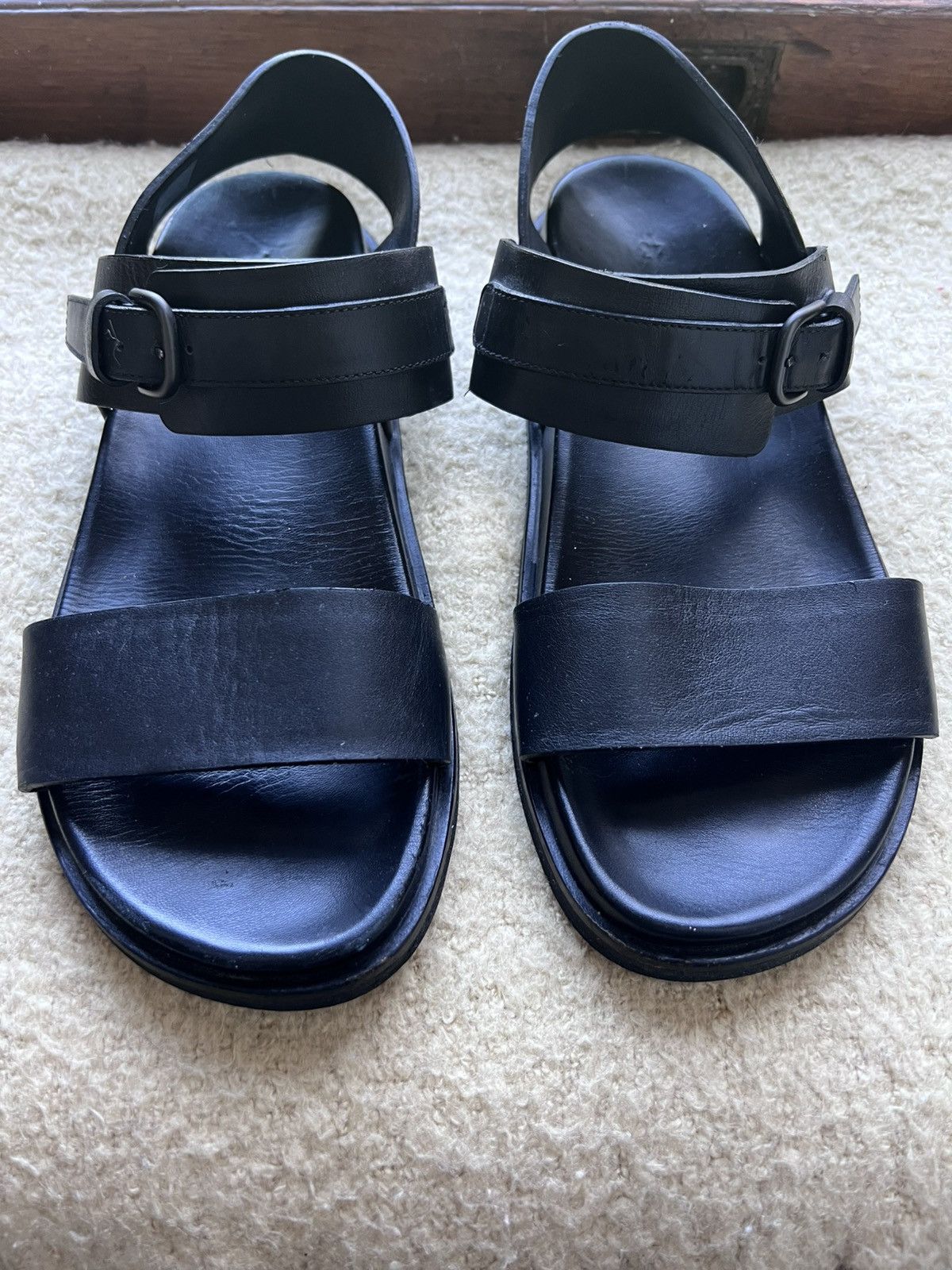 Maison Margiela SS16 Line 22 leather sandals, EU43,Italy,worn for one month Size US 10 / EU 43 - 1 Thumbnail