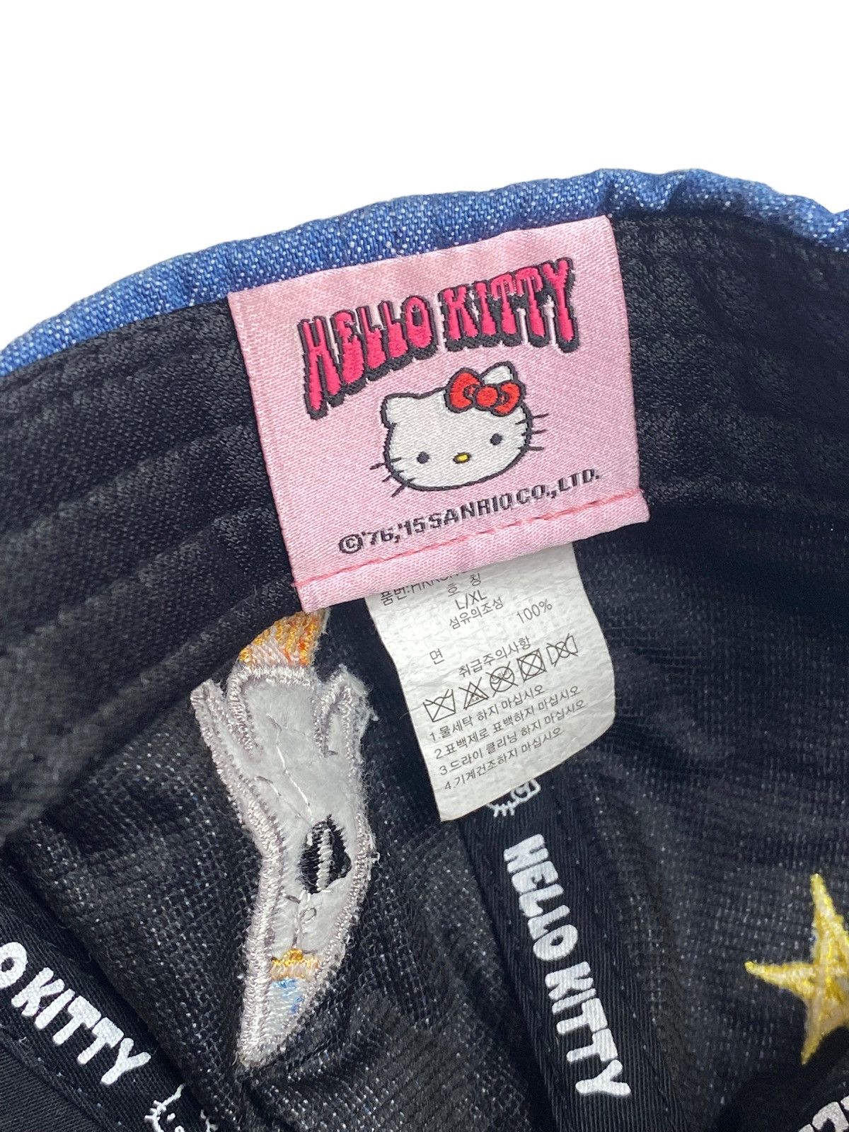 Angel Blue 2000s Hello Kitty - Denim Hat Size 30 - 12 Thumbnail