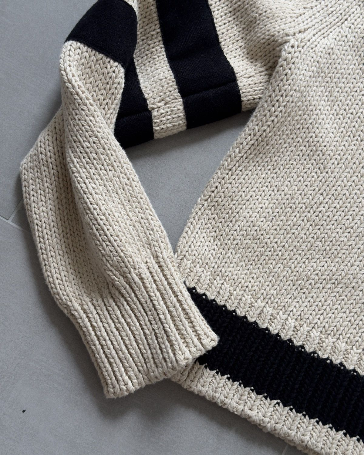 Linder Linder NYC Ivory Sweater Size US L / EU 52-54 / 3 - 6 Thumbnail