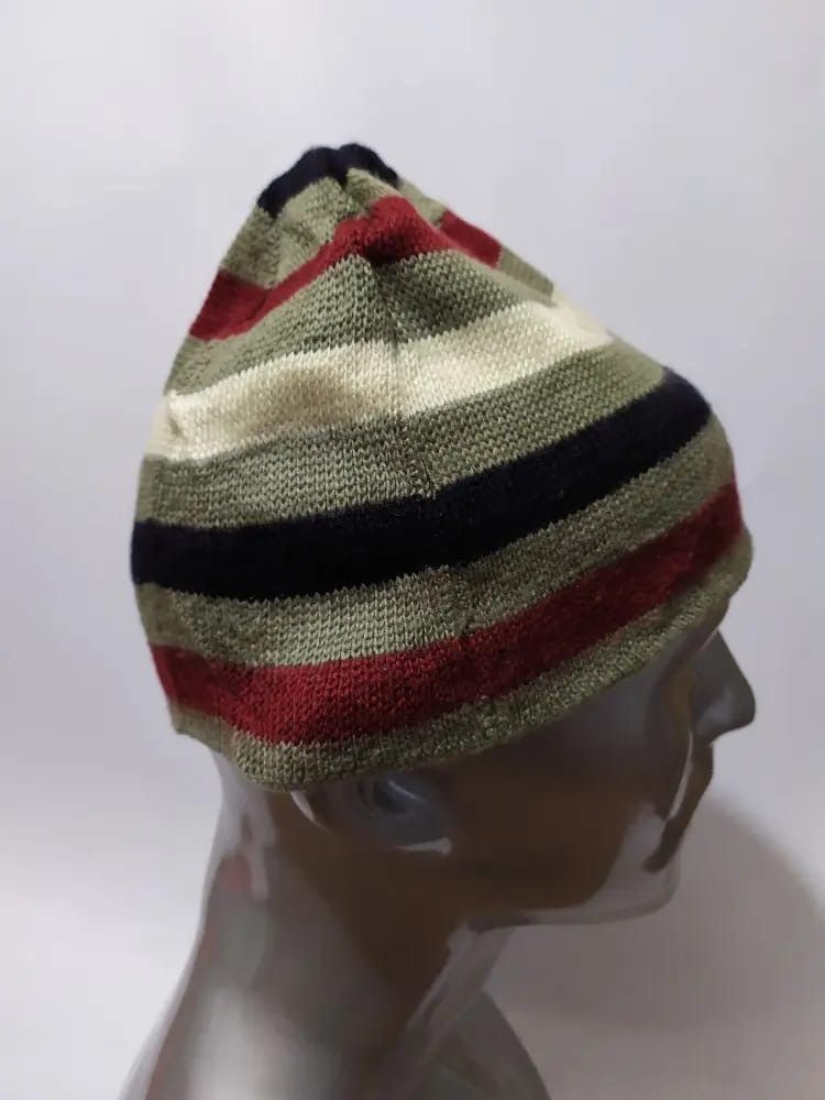 Lacoste × Vintage Vintage Lacoste Olive Beanie Hats Size ONE SIZE - 5 Thumbnail
