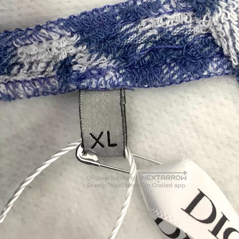 Dior Dior Beachwear limited series blue logo jacquard full prin Size US XL / EU 56 / 4 - 7 Thumbnail