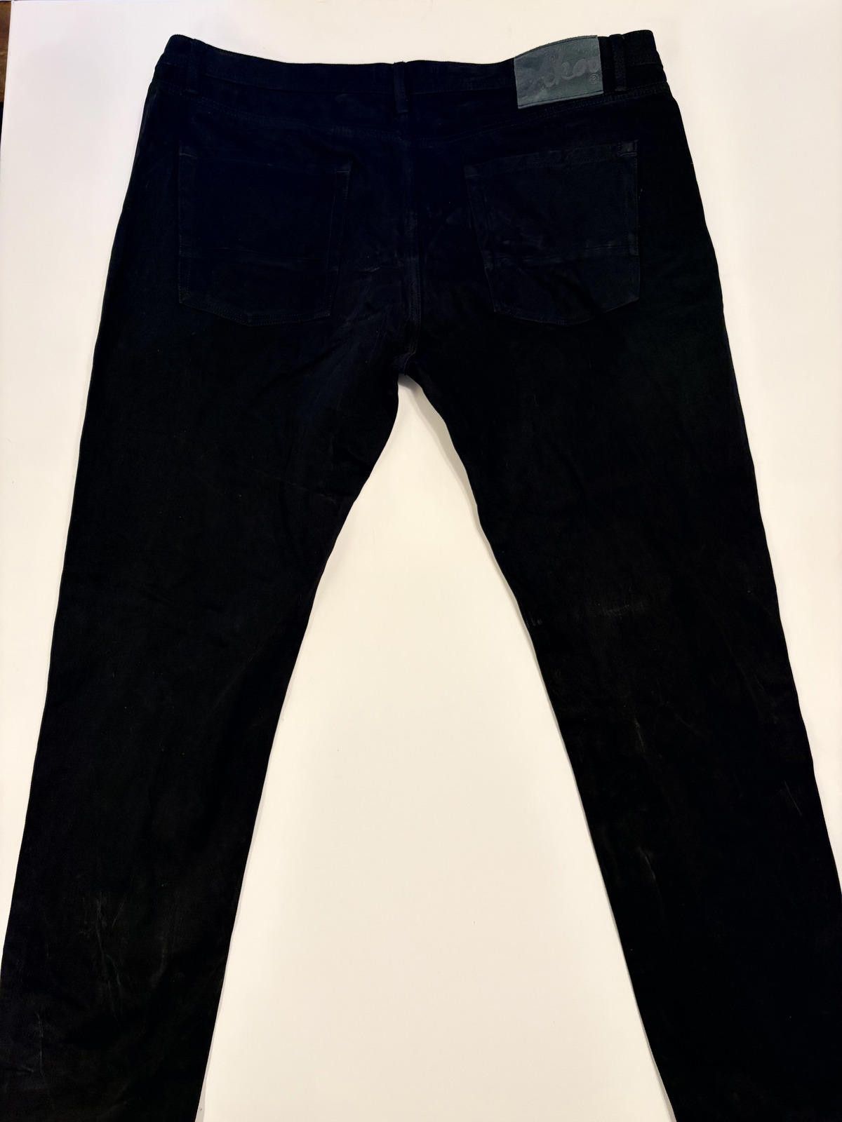 AKOO AKOO Black Slim Fit Denim Jeans (Size 42x32) Size US 42 / EU 58 - 2 Thumbnail