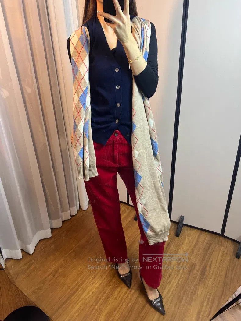 Comme des Garcons Comme Des Garcons Asymmetrical Fake Two-Piece Vest Cardiga Size M / US 6-8 / IT 42-44 - 8 Thumbnail