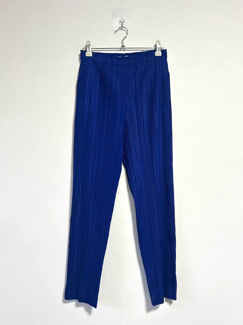 Other Issey Miyake size:2 Dark blue pleated pants Size 30" / US 8 / IT 44 - 1 Thumbnail