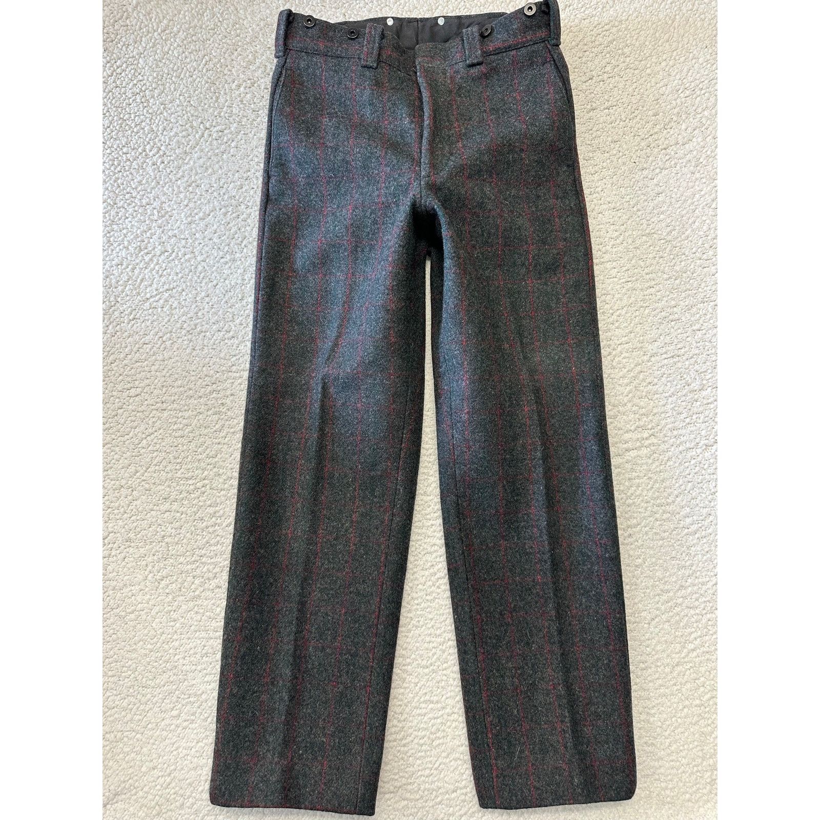 Woolrich Woolen Mills Vintage Woolrich Mens Heavyweight Wool Hunting Pants Size 32 Size US 32 / EU 48 - 1 Thumbnail