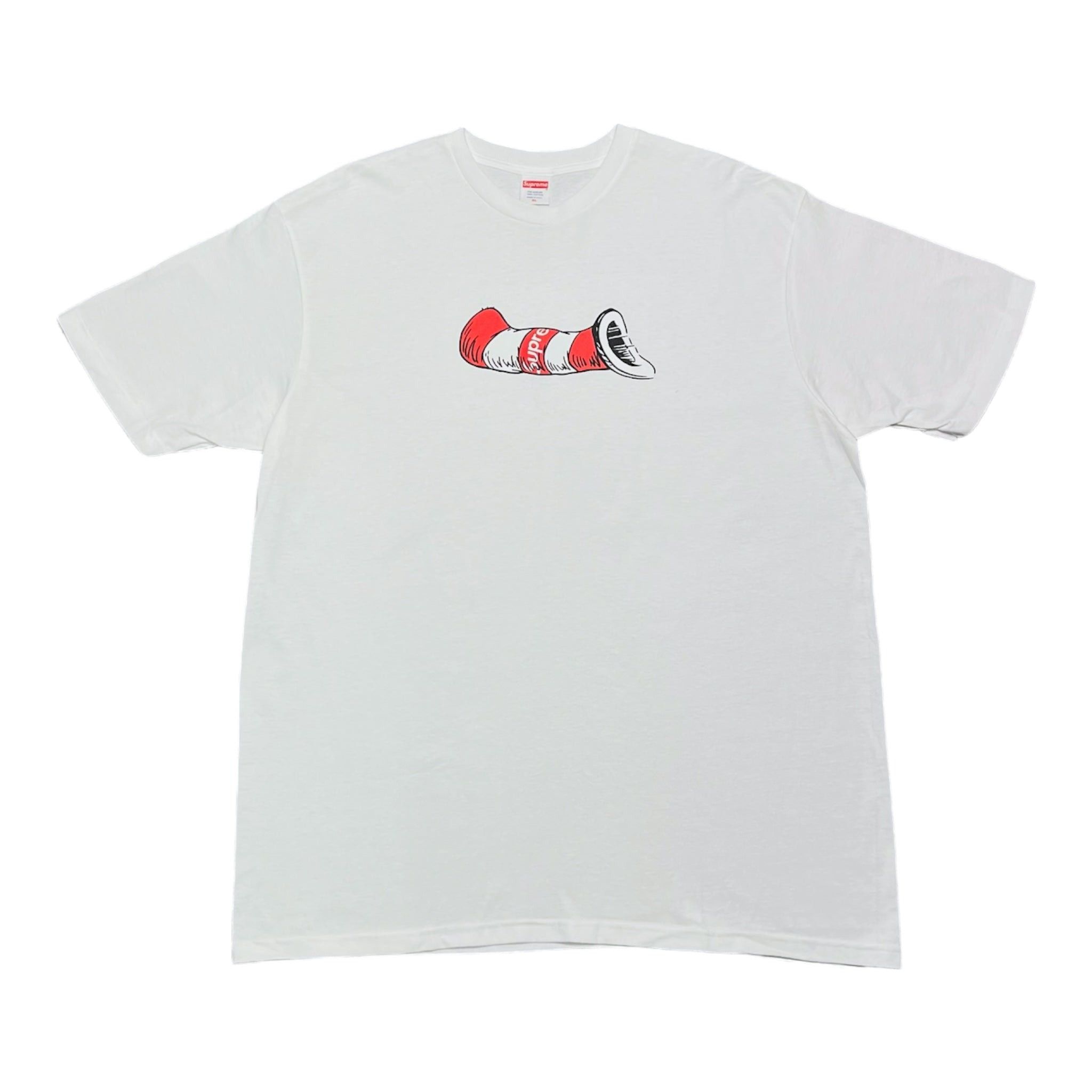 Supreme Supreme Backwards Tee White XL in Hand | Grailed