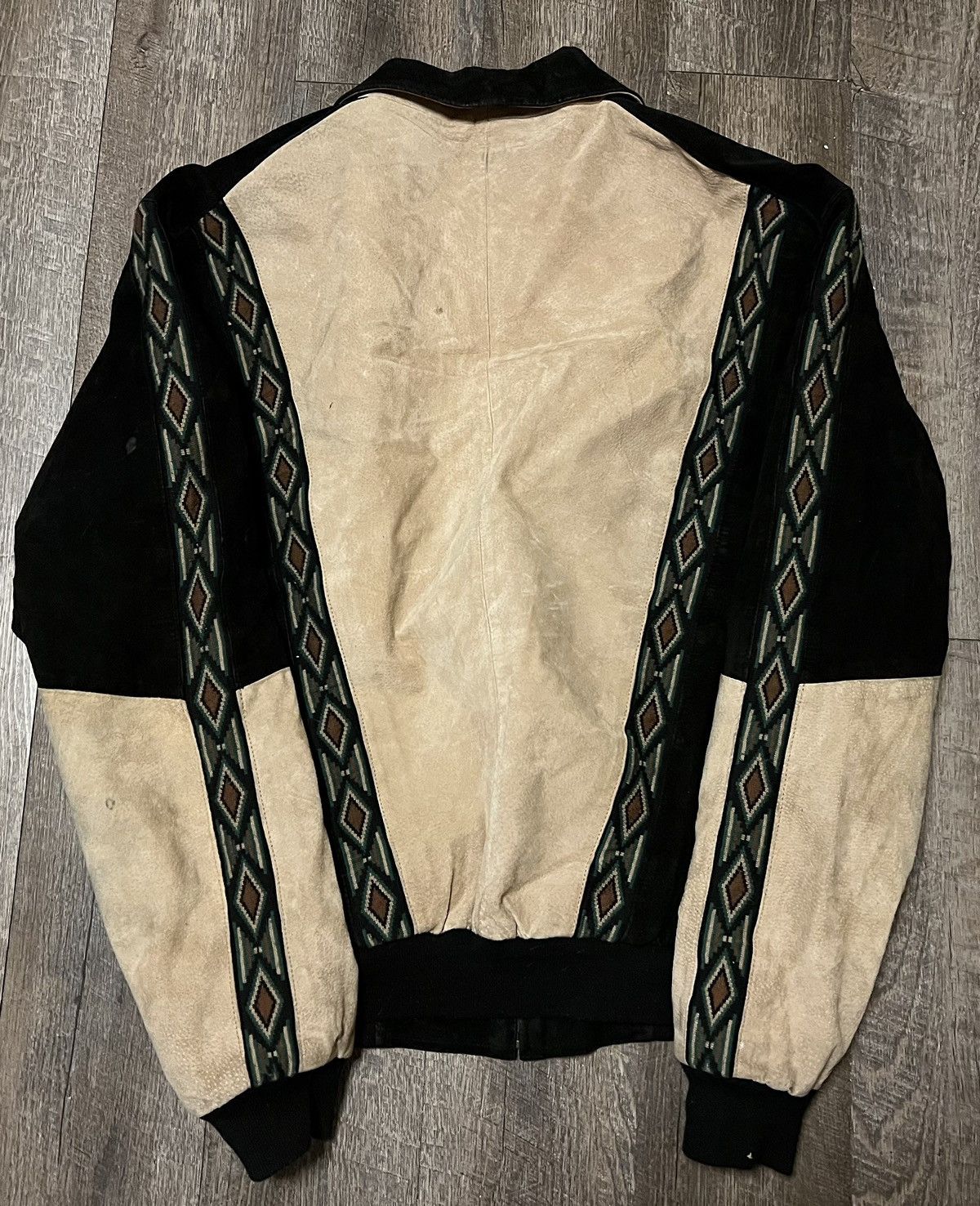 Vintage Vintage Cripple Creek Aztec Western Leather Jacket size XL Size US XL / EU 56 / 4 - 2 Thumbnail