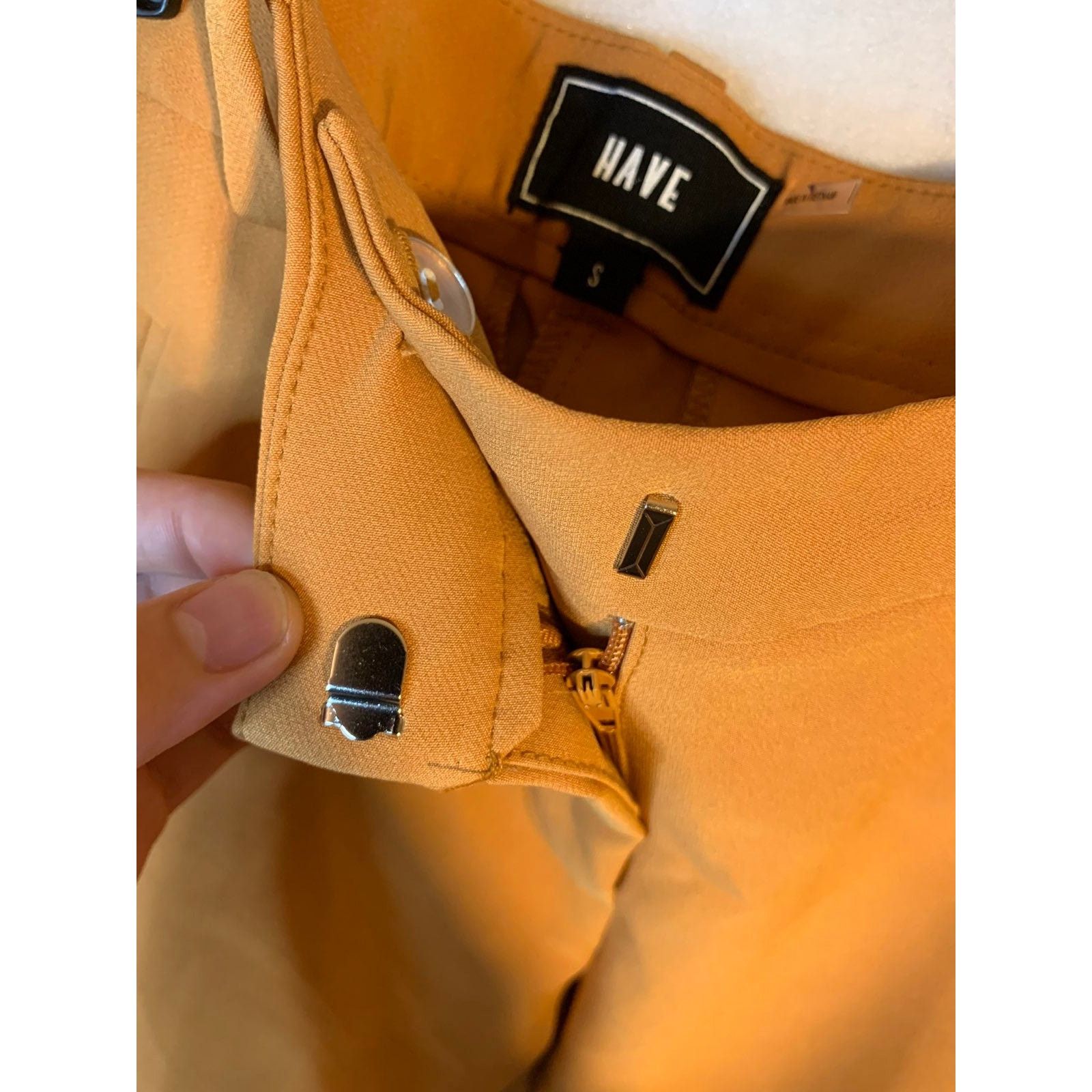Other Women Yellow Pants size S Size 27" / US 4 / IT 40 - 3 Thumbnail