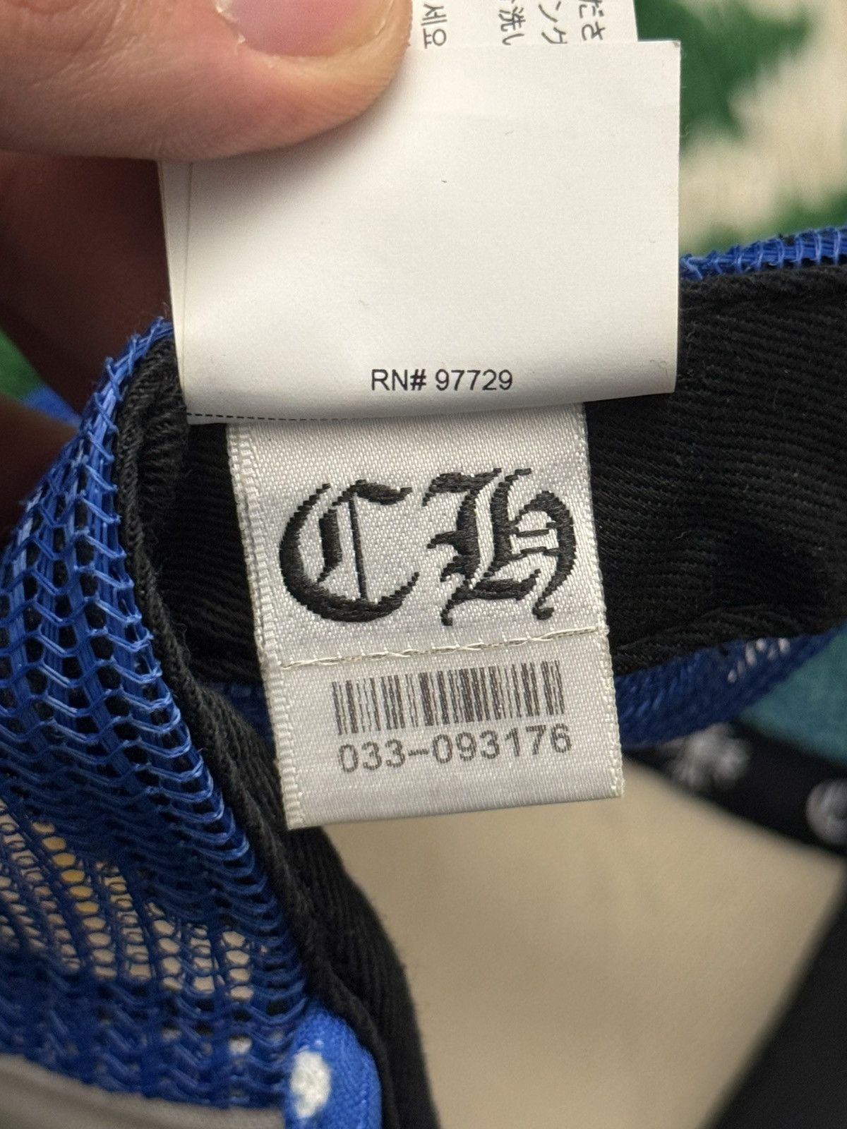 Chrome Hearts Chrome Hearts Blue Eye chart Trucker Hat🧢 Size ONE SIZE - 10 Thumbnail