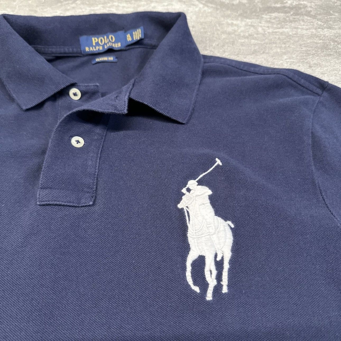 Polo Ralph Lauren × Vintage Polo Ralph Lauren 3 Classic Fit Polo Shirt Big Pony Keef Size US XL / EU 56 / 4 - 2 Thumbnail