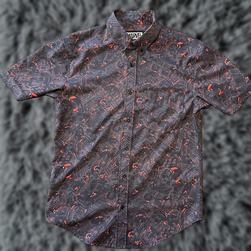 Vintage RSVLTS Marvel Shirt Men’s Small Miles Morales City Slinger After Dark Size US S / EU 44-46 / 1 - 1 Thumbnail