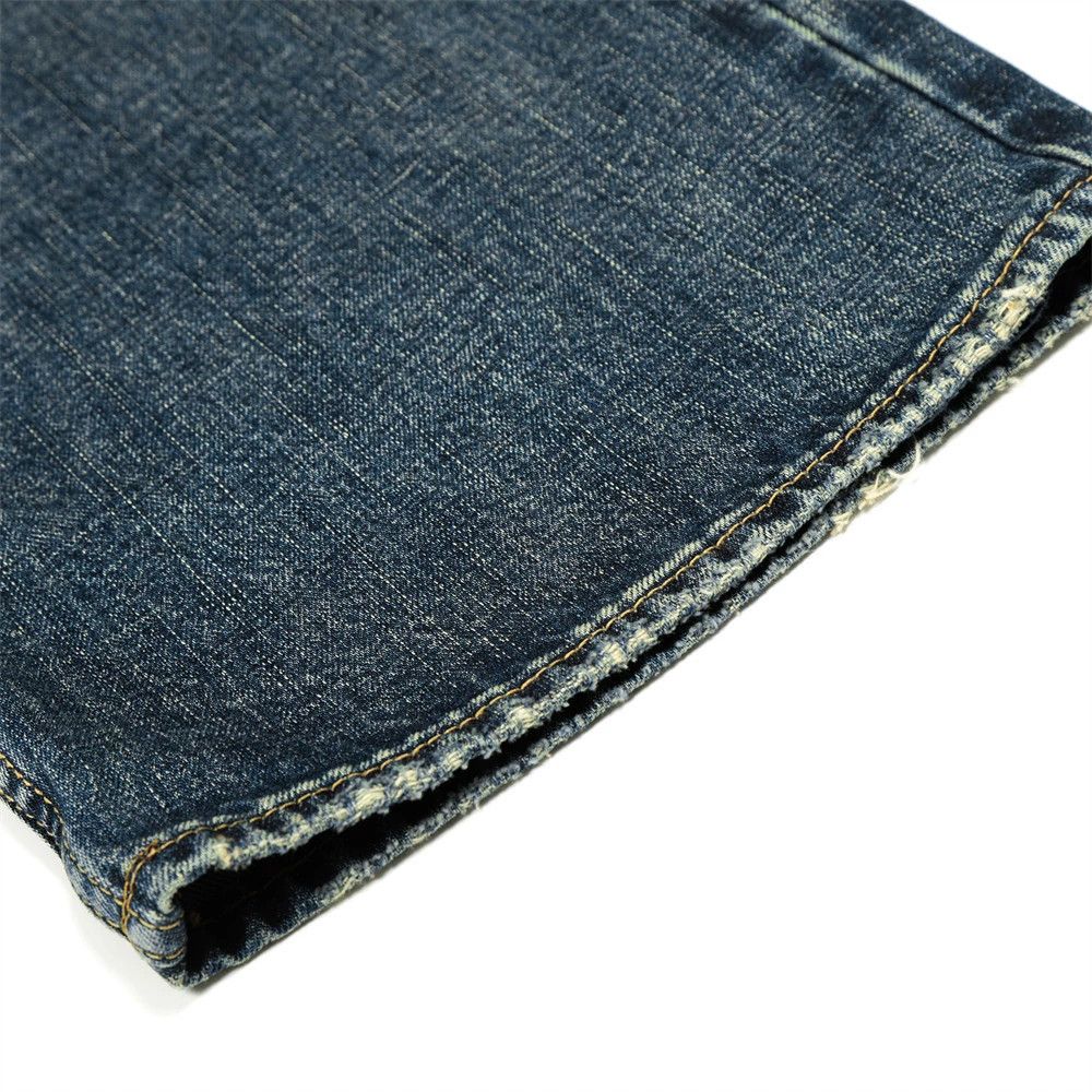 Jean Men's retro punk distressed loose wide-leg washed jeans Size US 32 / EU 48 - 6 Thumbnail