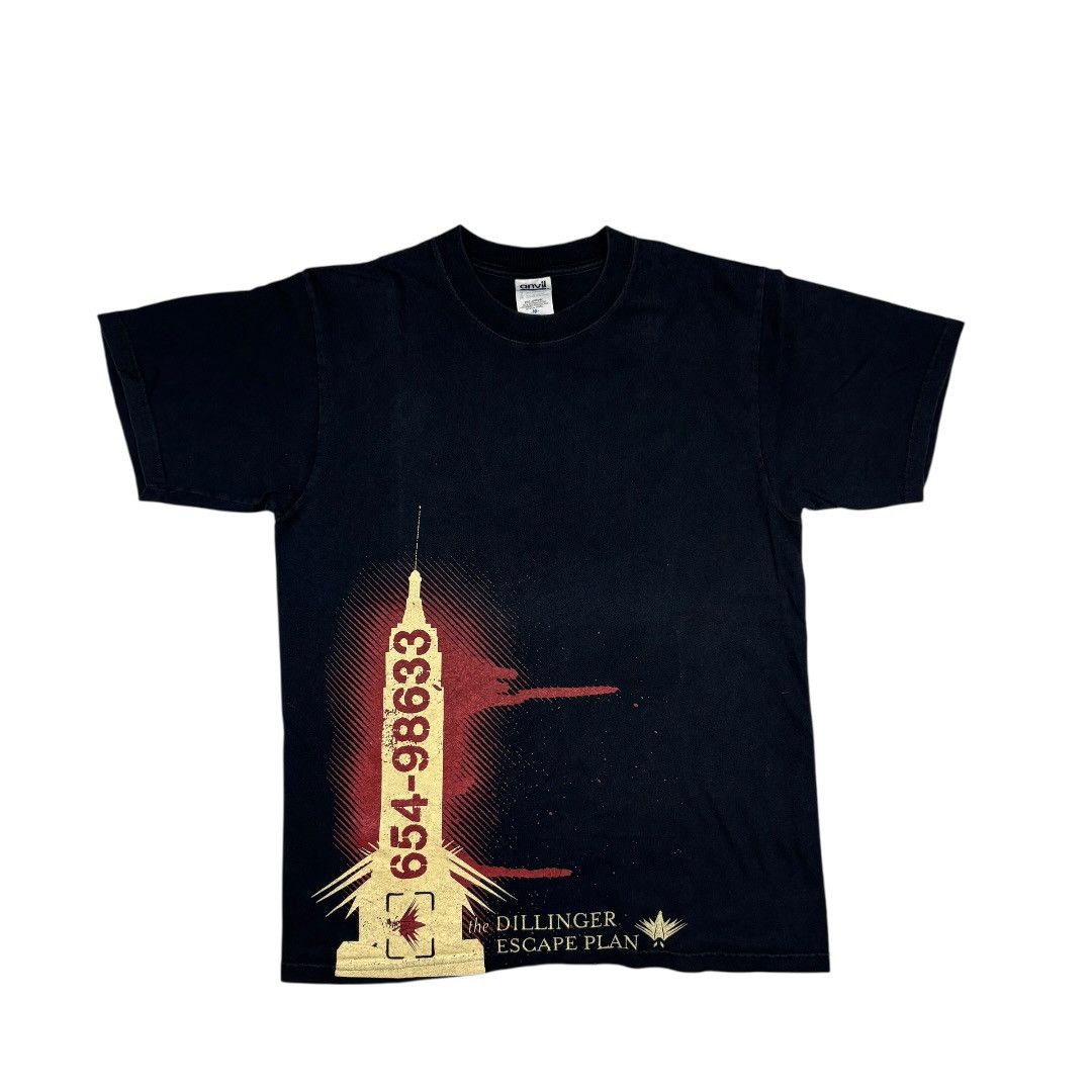 Band Tees Original vintage The Dillinger Escape Plan – 654-98634 00s Size US M / EU 48-50 / 2 - 1 Thumbnail