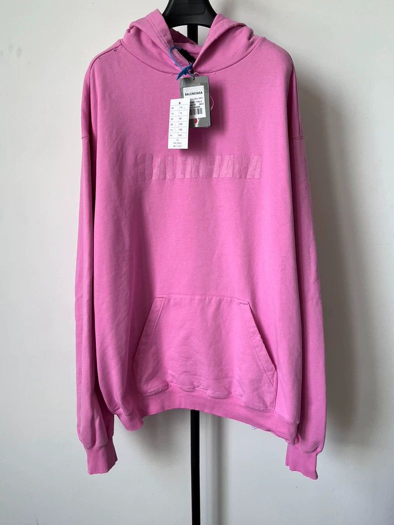 Balenciaga Balenciaga Solid Hooded Pullover Long Sleeve Sweater Size US XS / EU 42 / 0 - 1 Thumbnail