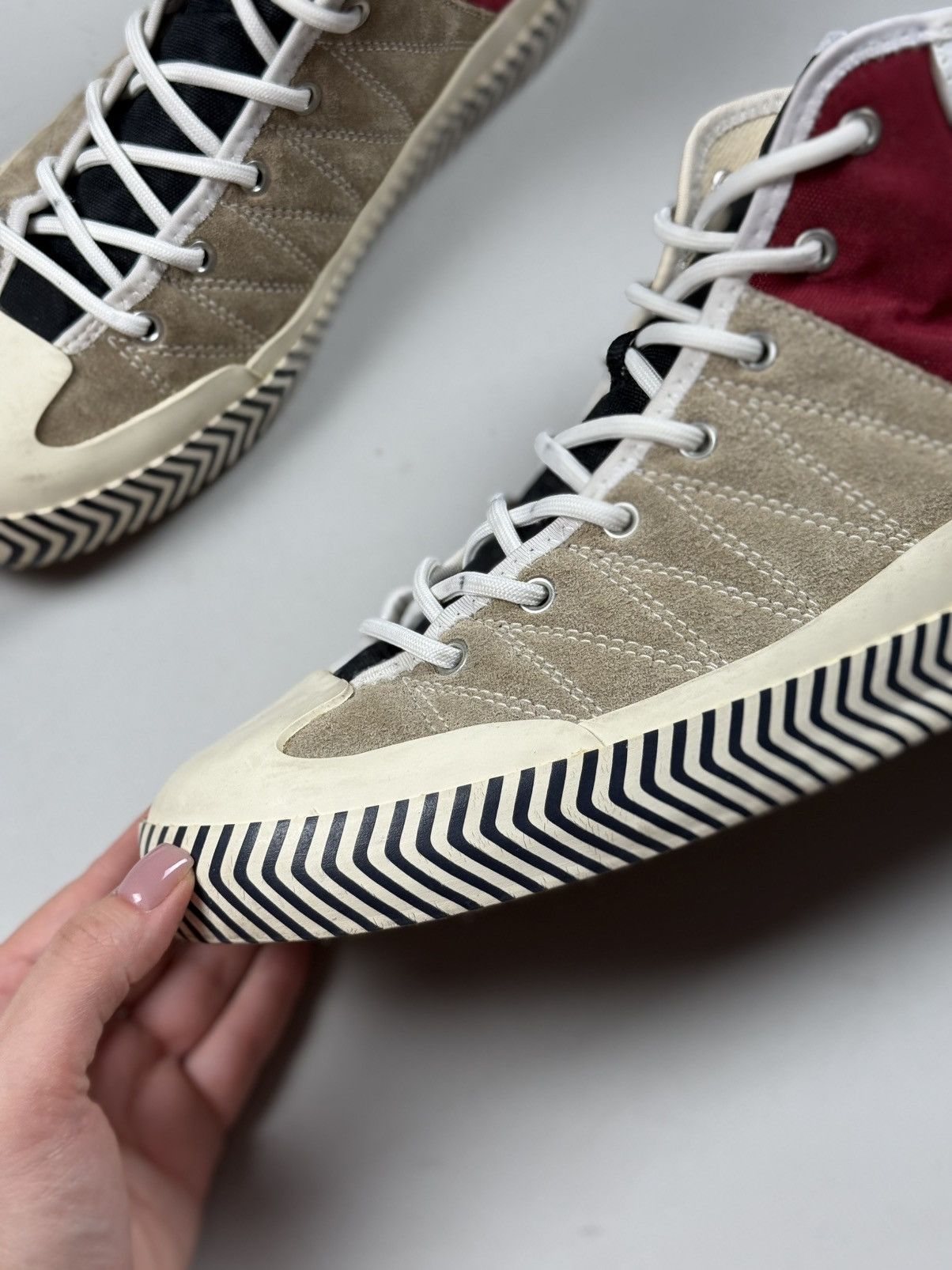 Acne Studios Acne Studios FW17 Connor High Top Sneakers Shoes Size 44 Size US 10 / EU 43 - 12 Thumbnail