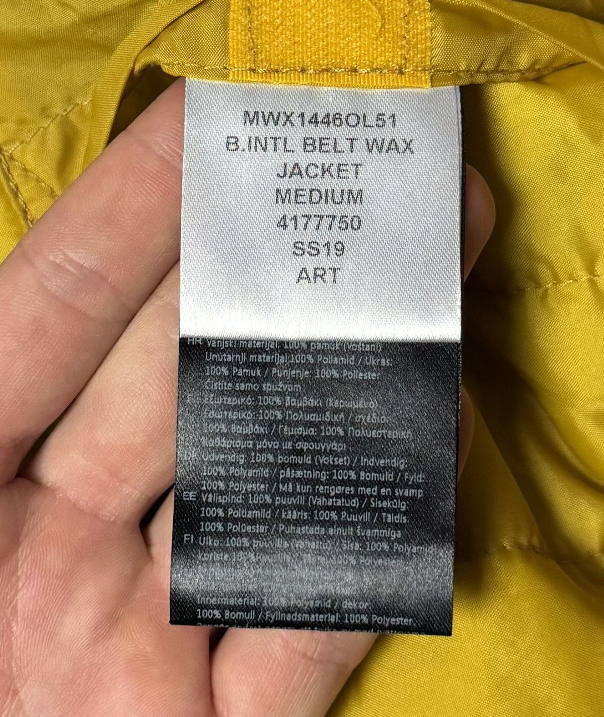 Barbour Barbour International Zip Up Hooded Wax Cotton Jacket Size US M / EU 48-50 / 2 - 14 Thumbnail