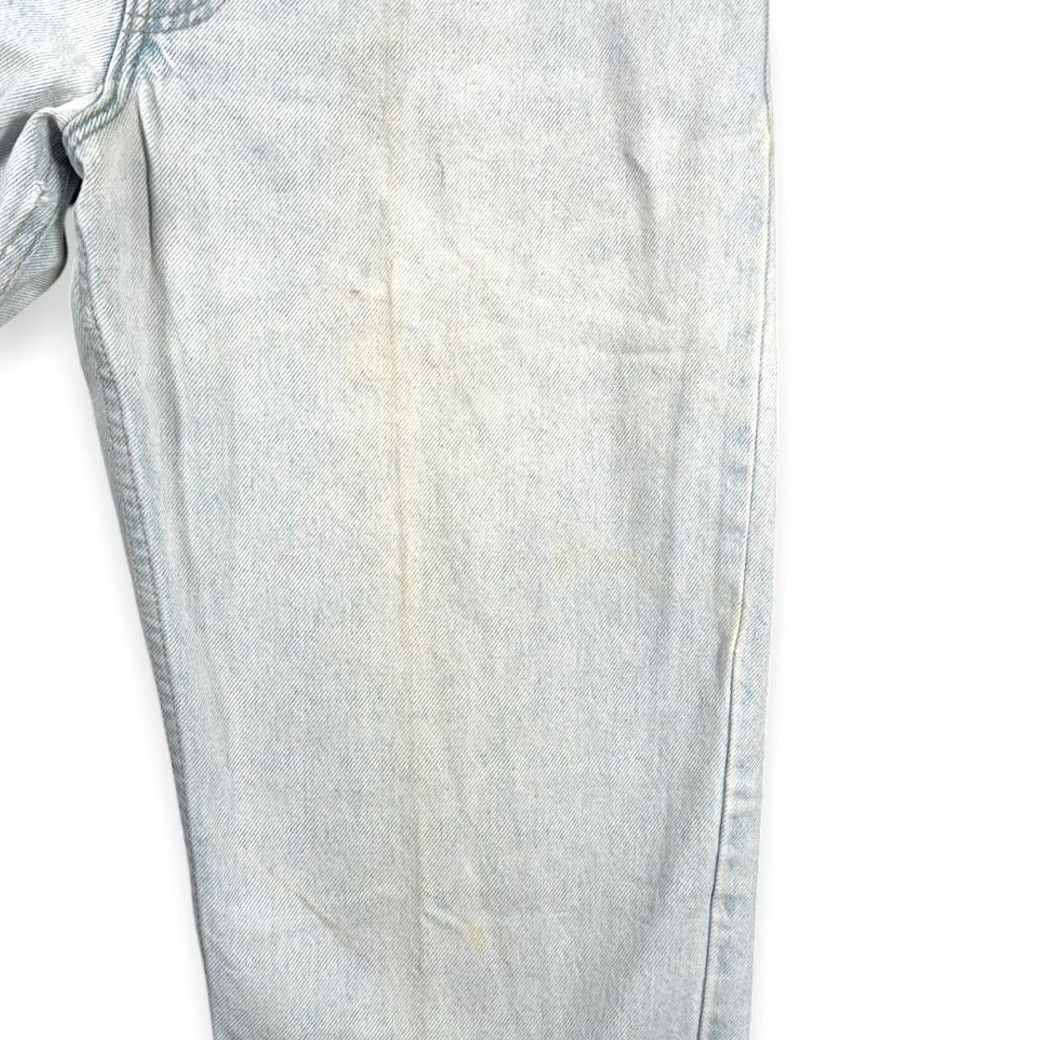 Levi's VINTAGE Levi's 550 Jeans Mens 30x34 Stonewash USA 90s Orange Tab Distressed 5-Pocket Denim Blue/White XS-.. Size US 30 / EU 46 - 4 Thumbnail